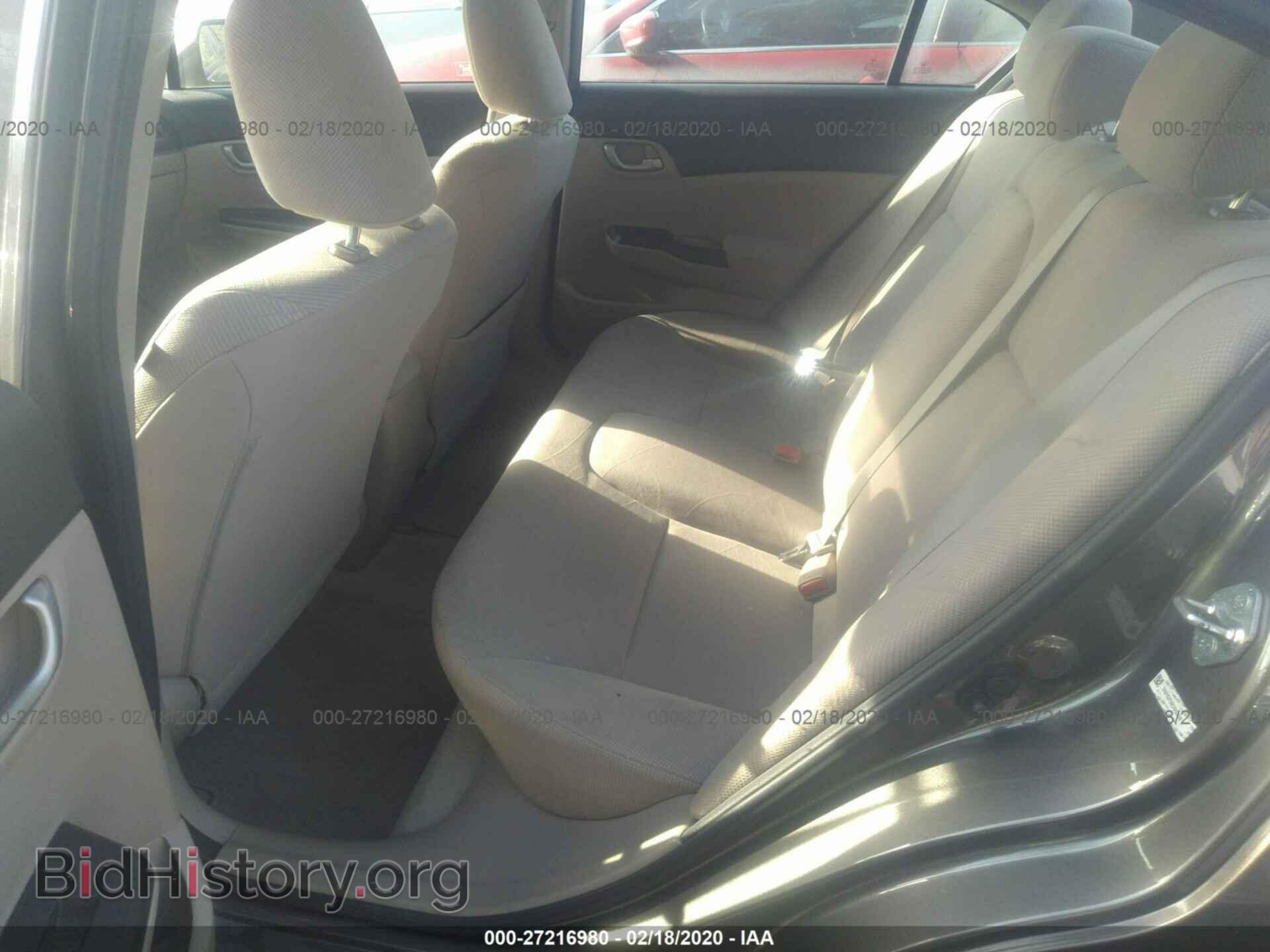 2012 HONDA CIVIC - VIN: 19XFB2F59CE092448 - Фото 8