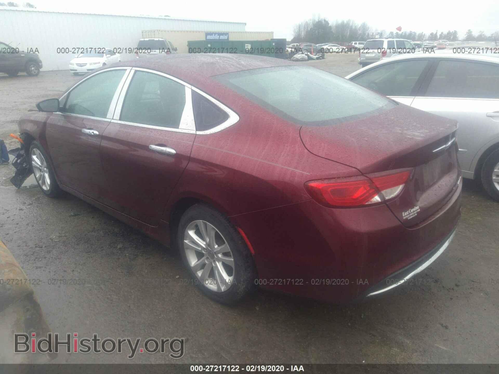 2015 CHRYSLER 200 - VIN: 1C3CCCAB5FN520782 - Photo 3