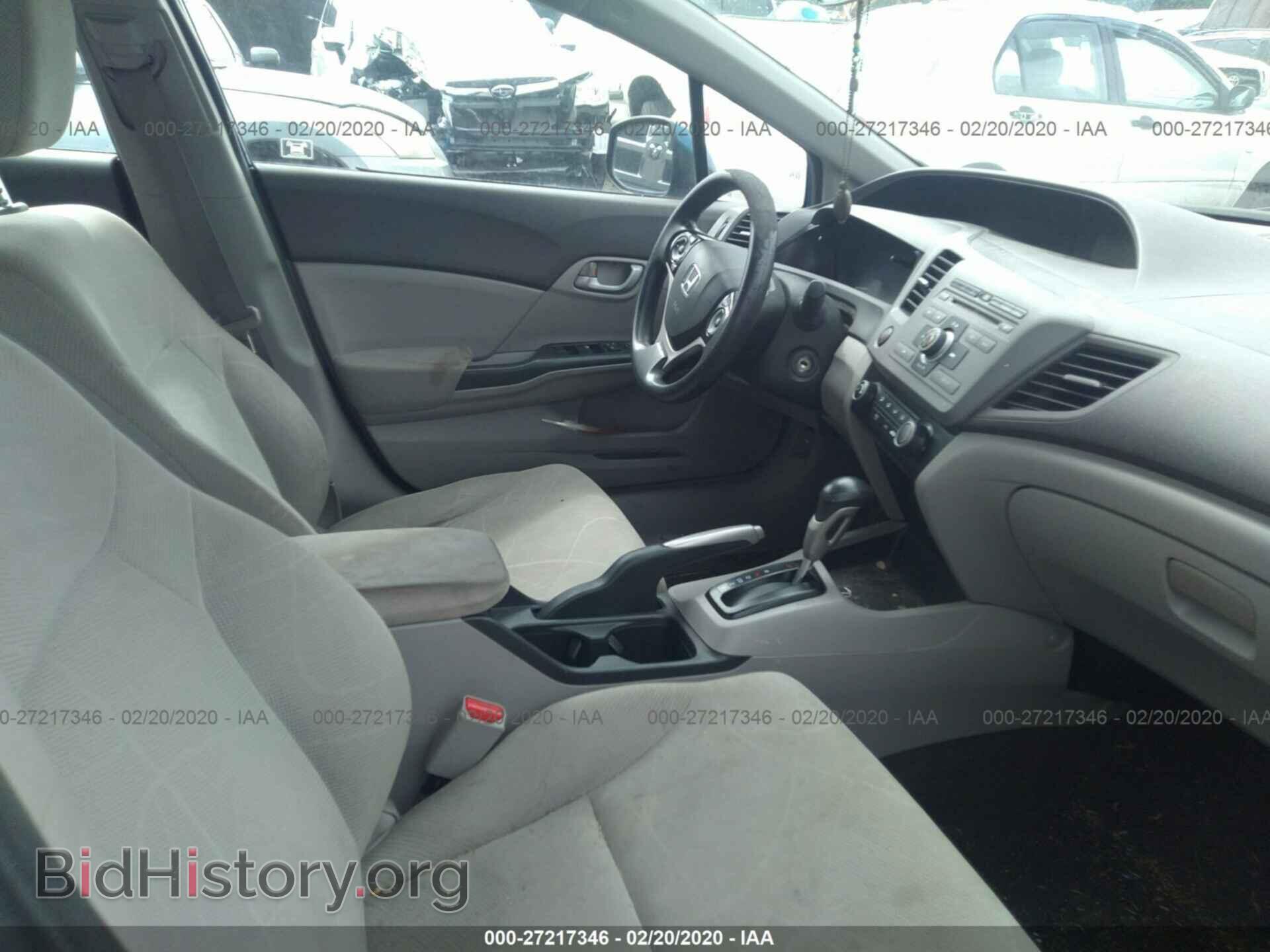 2012 HONDA CIVIC - VIN: 19XFB2F52CE331029 - Фото 5