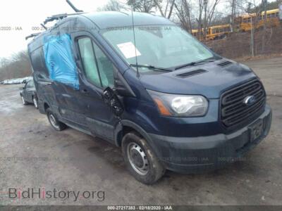 2016 Ford TRANSIT T-250, синий — VIN 1FTYR2CM4GKA71414, IAAI