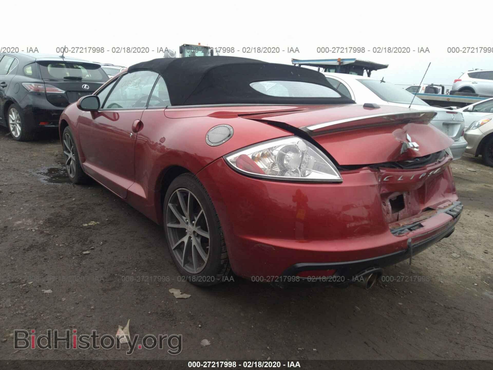 2011 MITSUBISHI ECLIPSE - VIN: 4A37L5EF4BE002563 - Фото 3