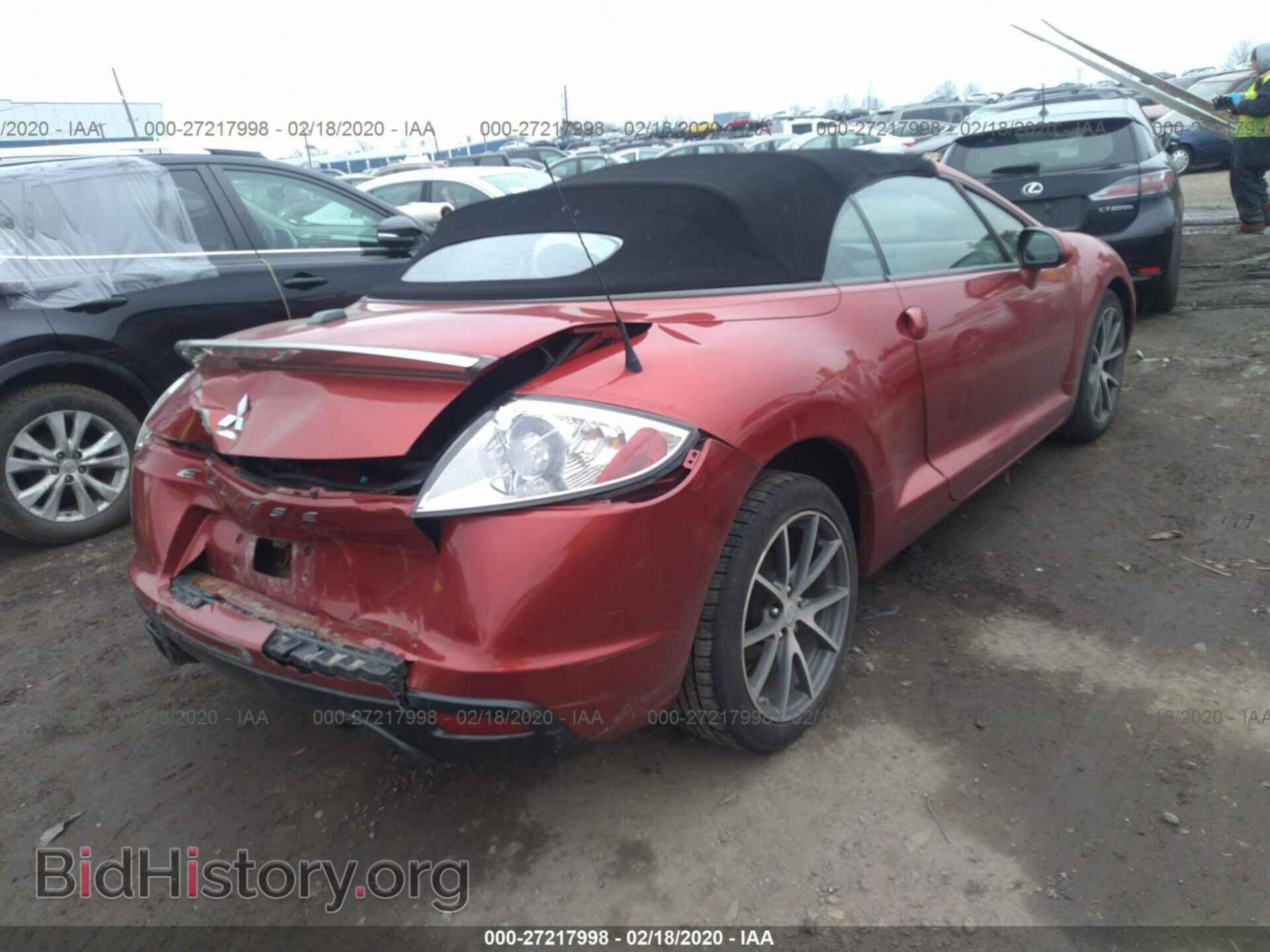 2011 MITSUBISHI ECLIPSE - VIN: 4A37L5EF4BE002563 - Фото 4