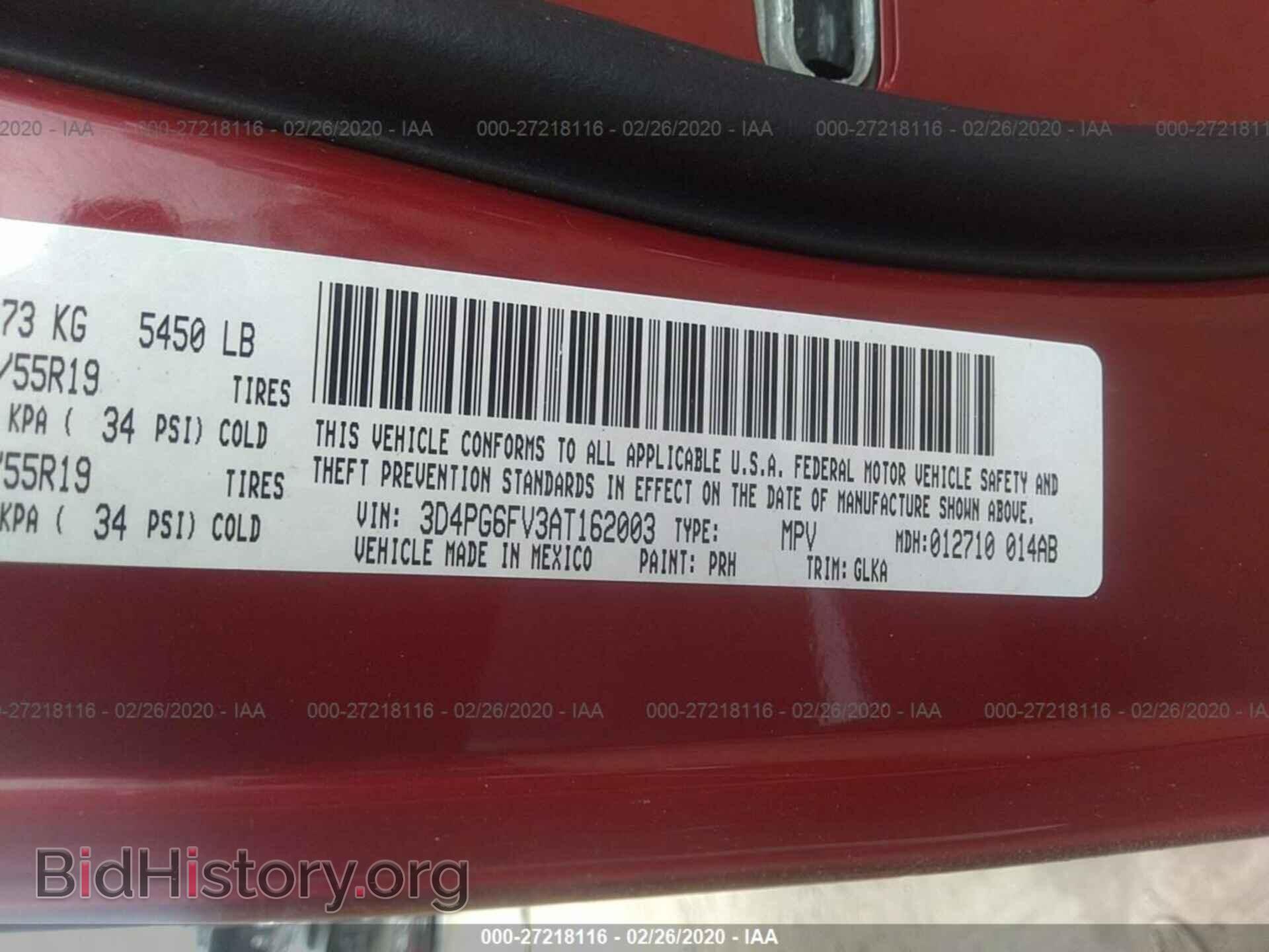 2010 DODGE JOURNEY - VIN: 3D4PG6FV3AT162003 - Photo 9