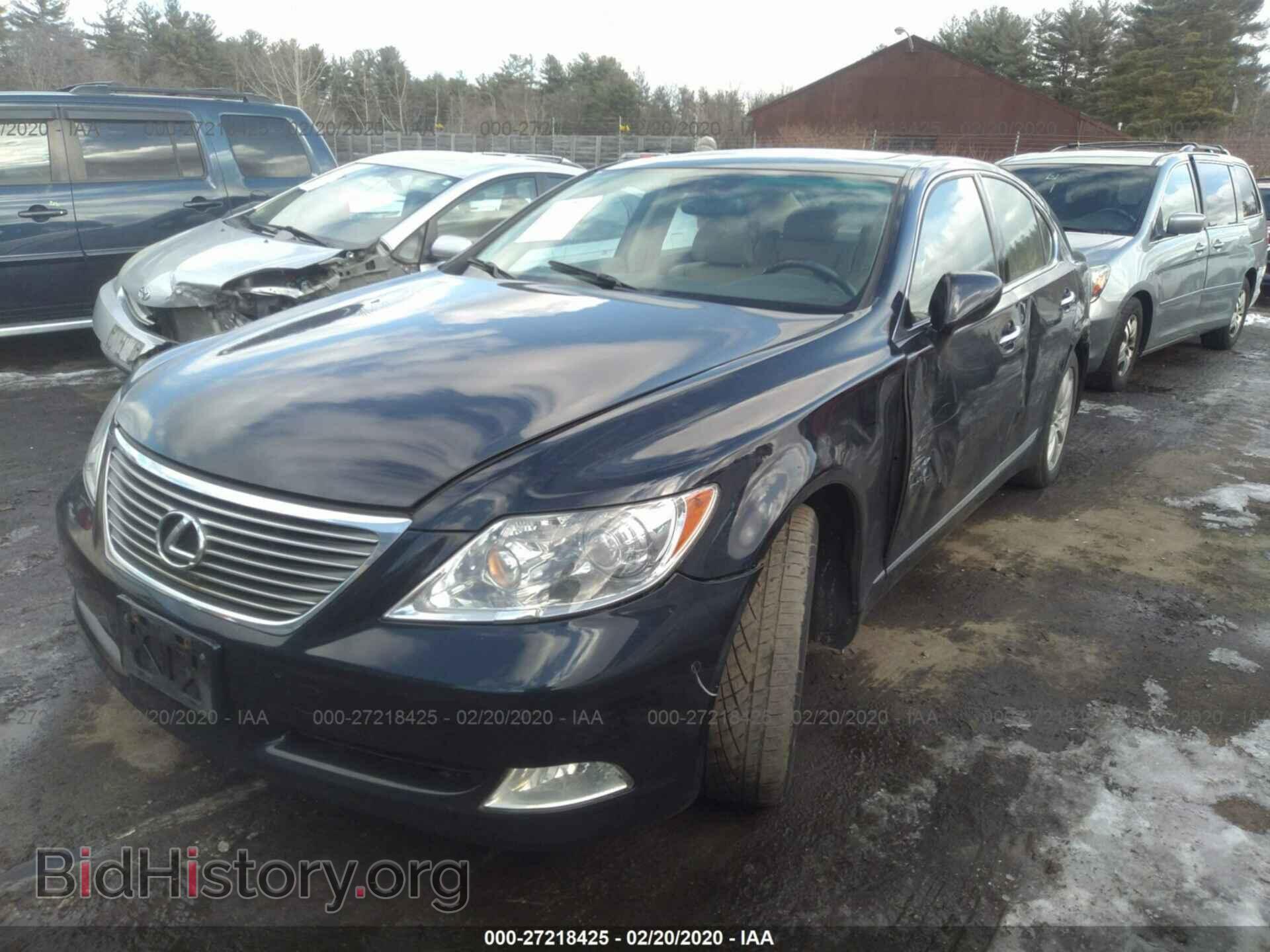 2009 LEXUS LS - VIN: JTHCL46F995003162 - Фото 2