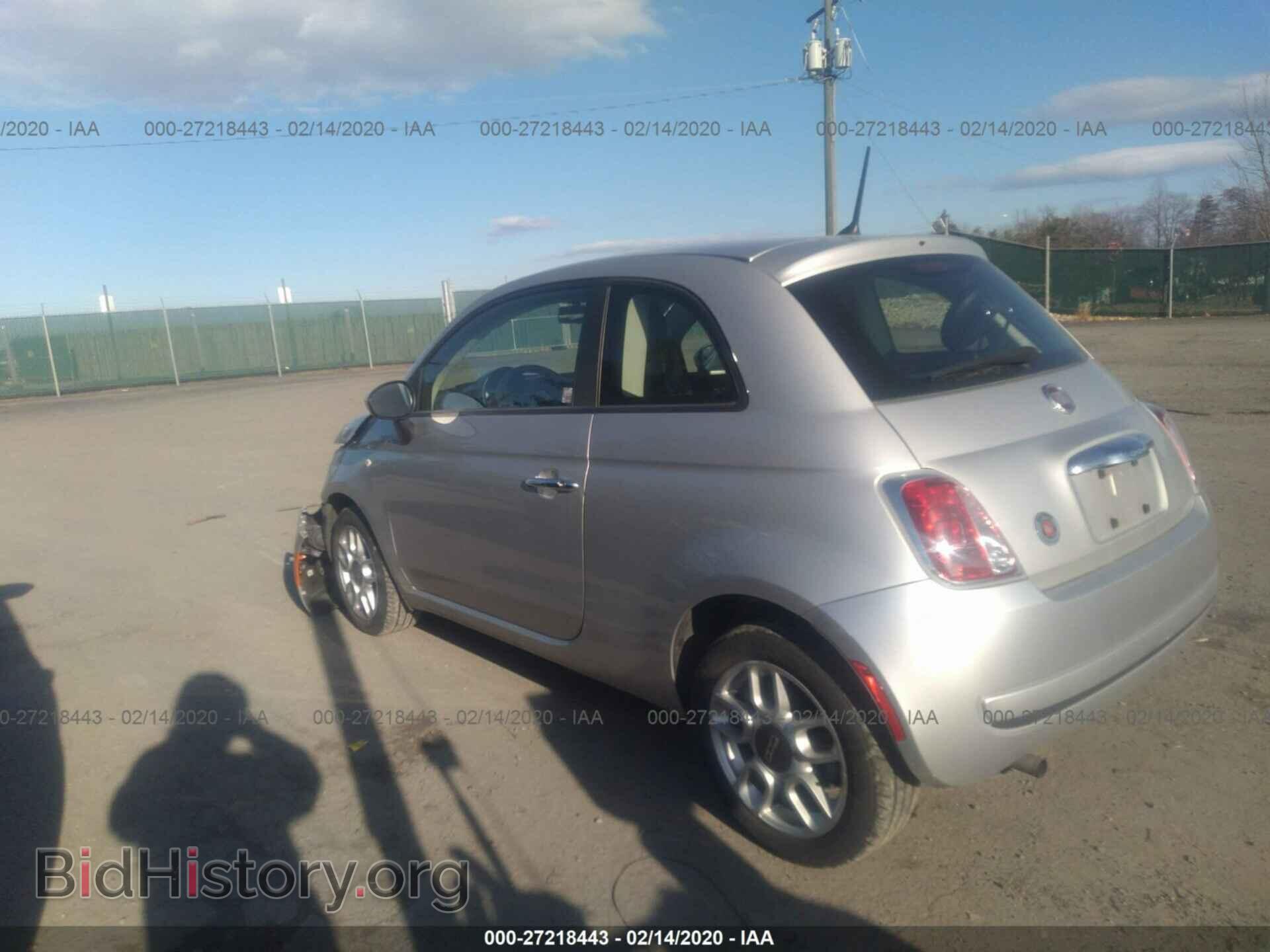 2012 FIAT 500 - VIN: 3C3CFFAR0CT124096 - Фото 3