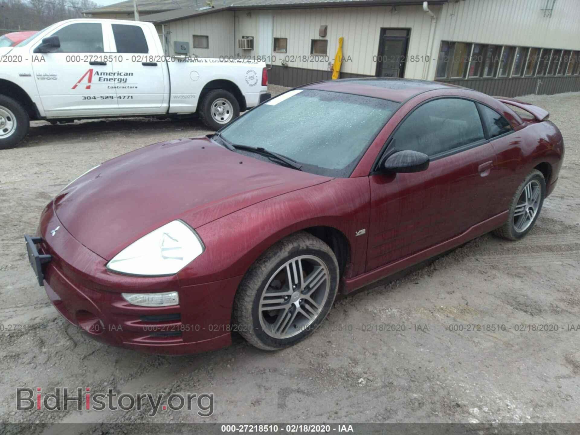 2004 MITSUBISHI ECLIPSE - VIN: 4A3AC74HX4E067991 - Фото 2