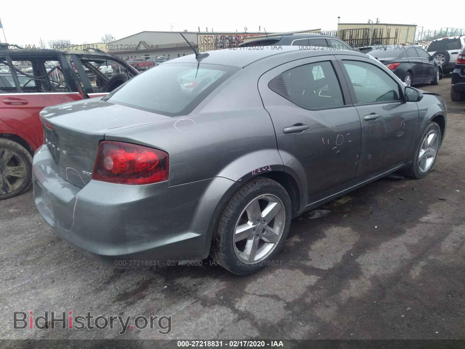 2013 DODGE AVENGER - VIN: 1C3CDZCB5DN552741 - Фото 4