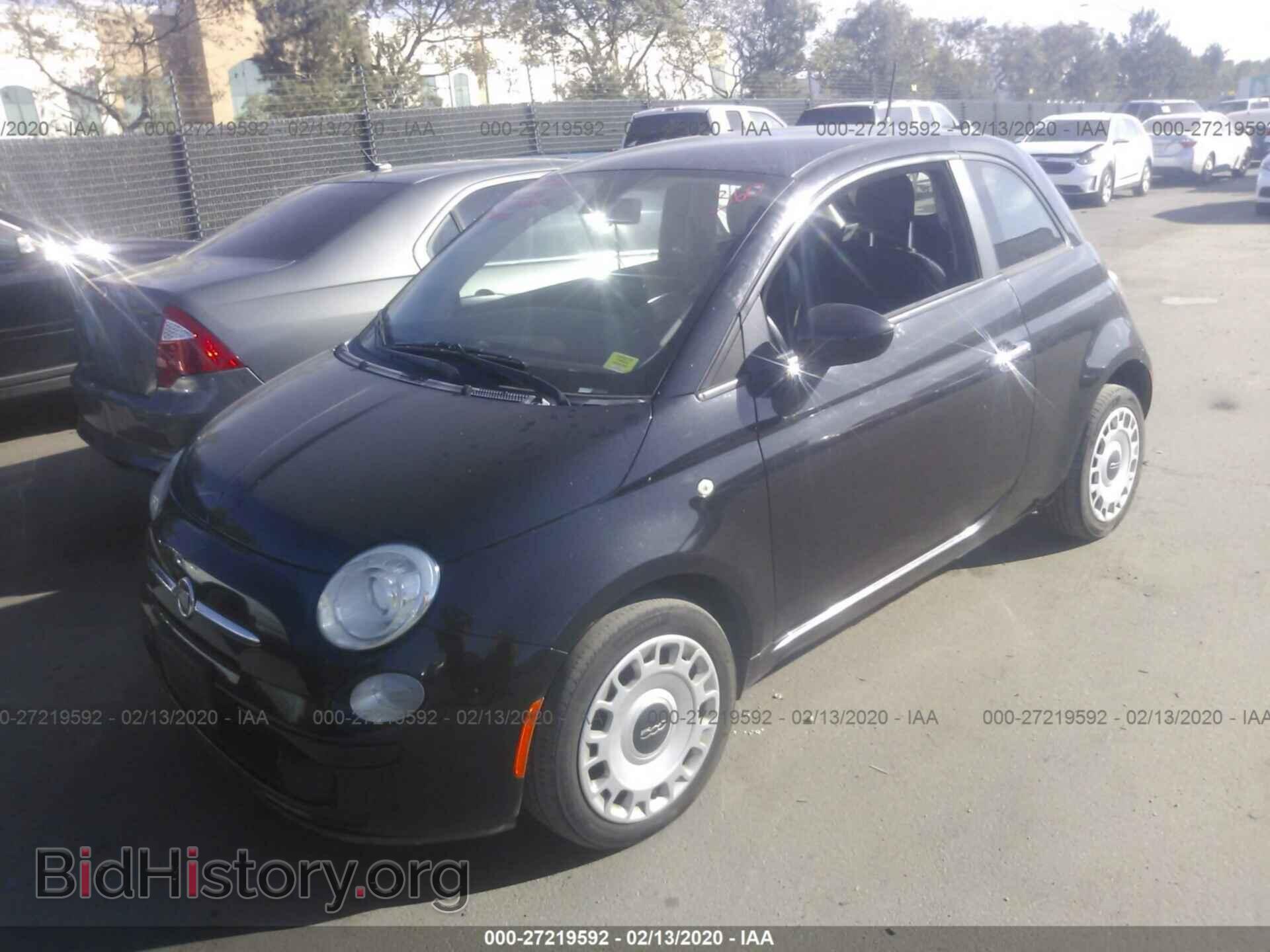 2012 FIAT 500 - VIN: 3C3CFFAR3CT386033 - Фото 2
