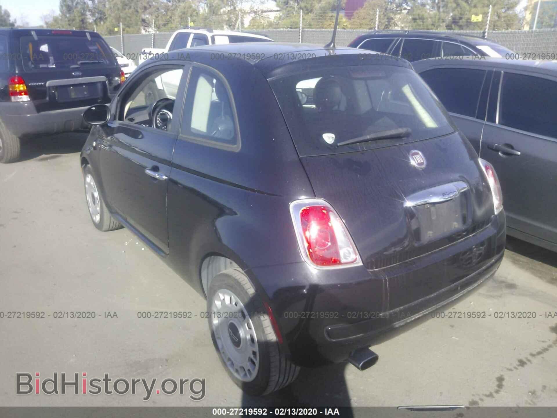 2012 FIAT 500 - VIN: 3C3CFFAR3CT386033 - Фото 3