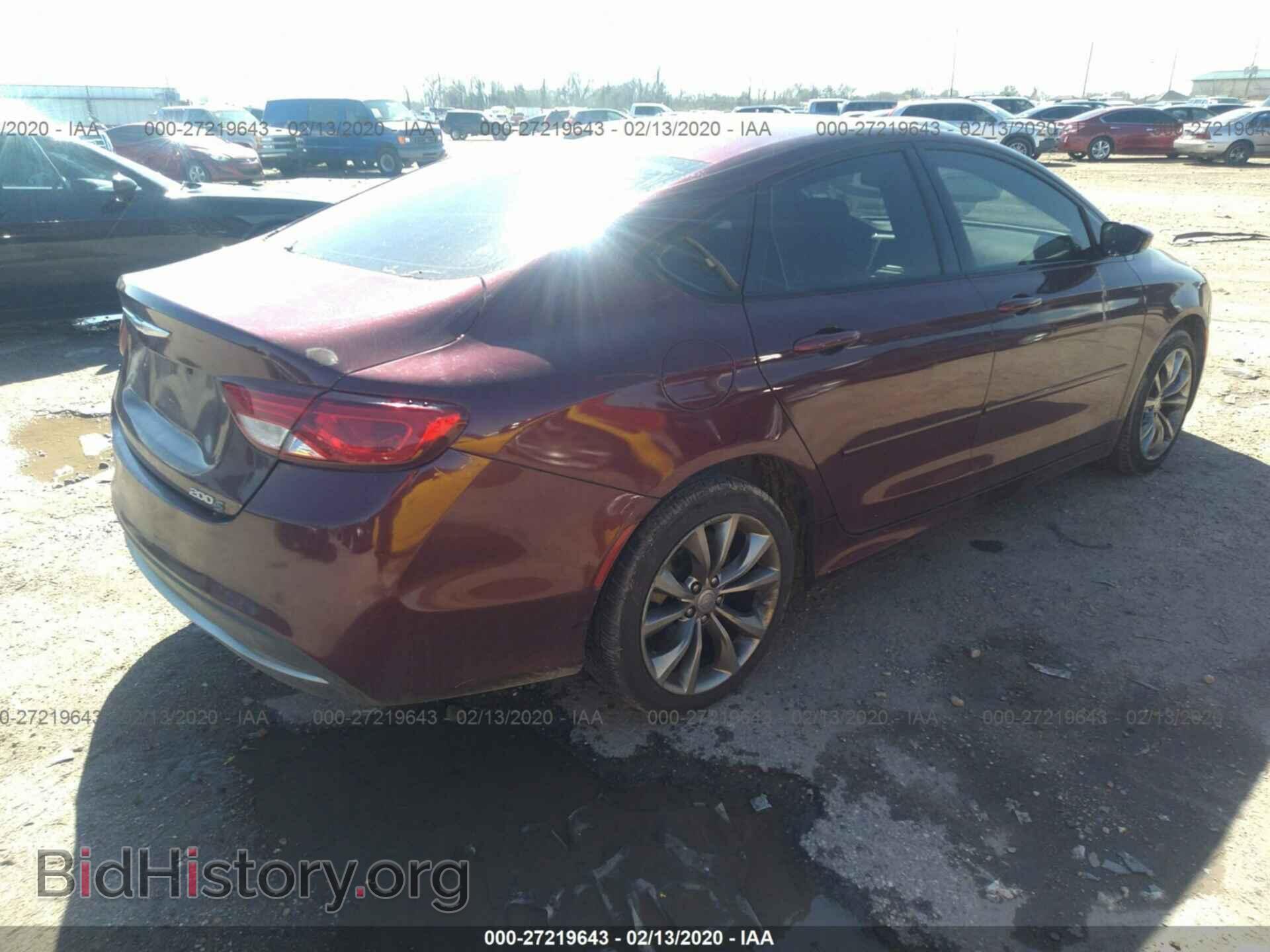 2015 CHRYSLER 200 - VIN: 1C3CCCBG4FN532710 - Фото 4