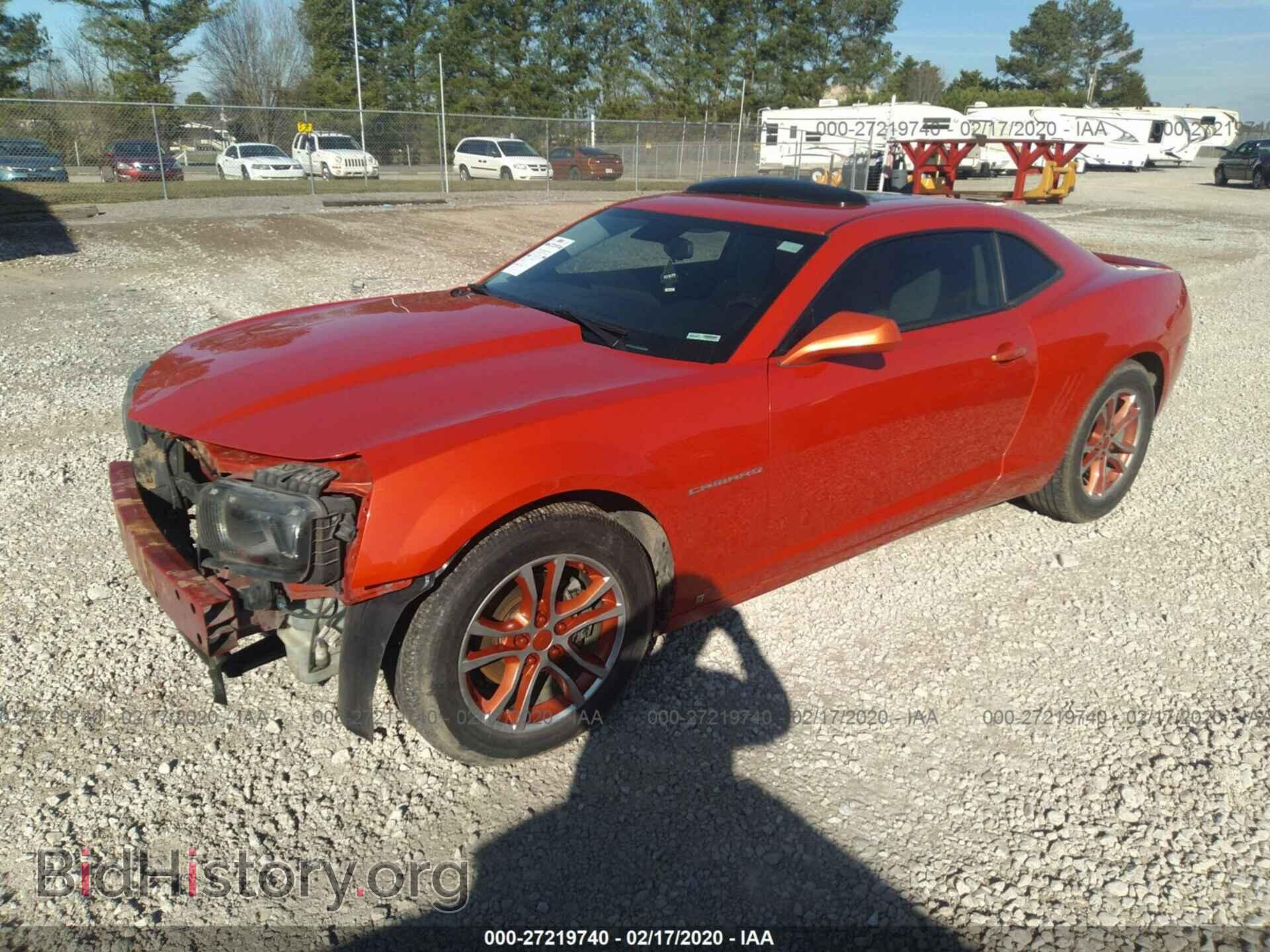 2010 CHEVROLET CAMARO - VIN: 2G1FB1EV8A9109613 - Фото 2