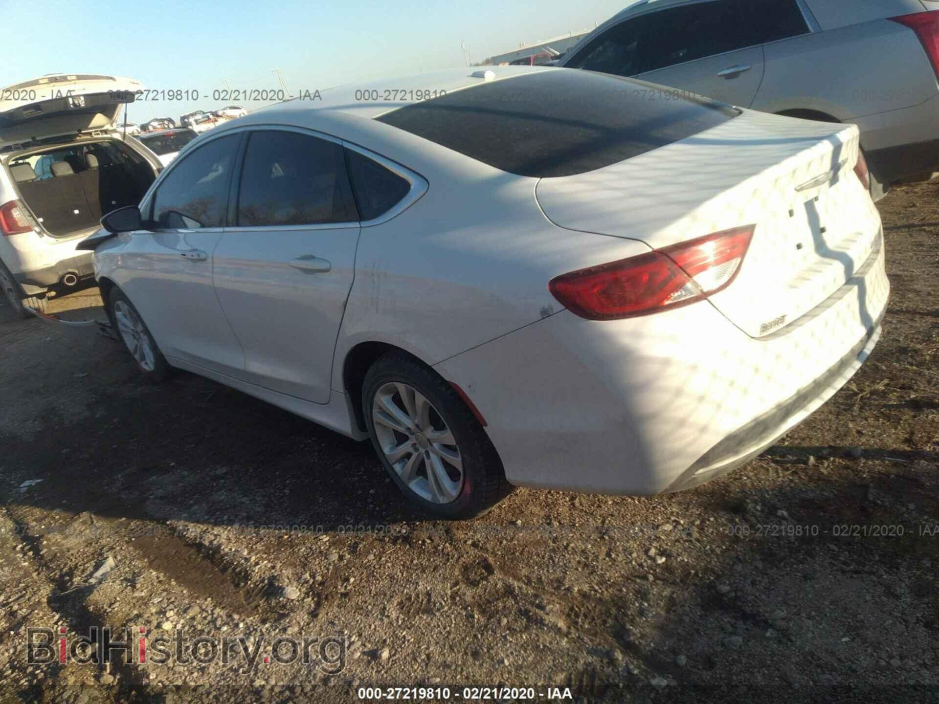 2015 CHRYSLER 200 - VIN: 1C3CCCAB0FN663011 - Фото 3