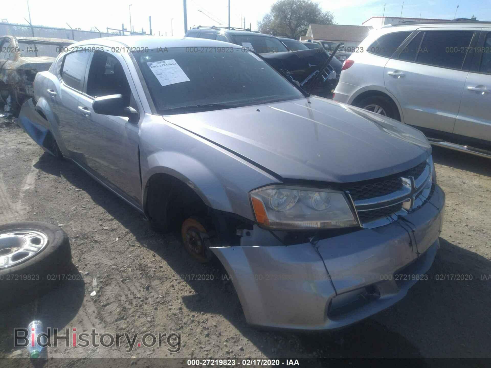 Фотография 1C3CDZAB5DN665088 - DODGE AVENGER 2013