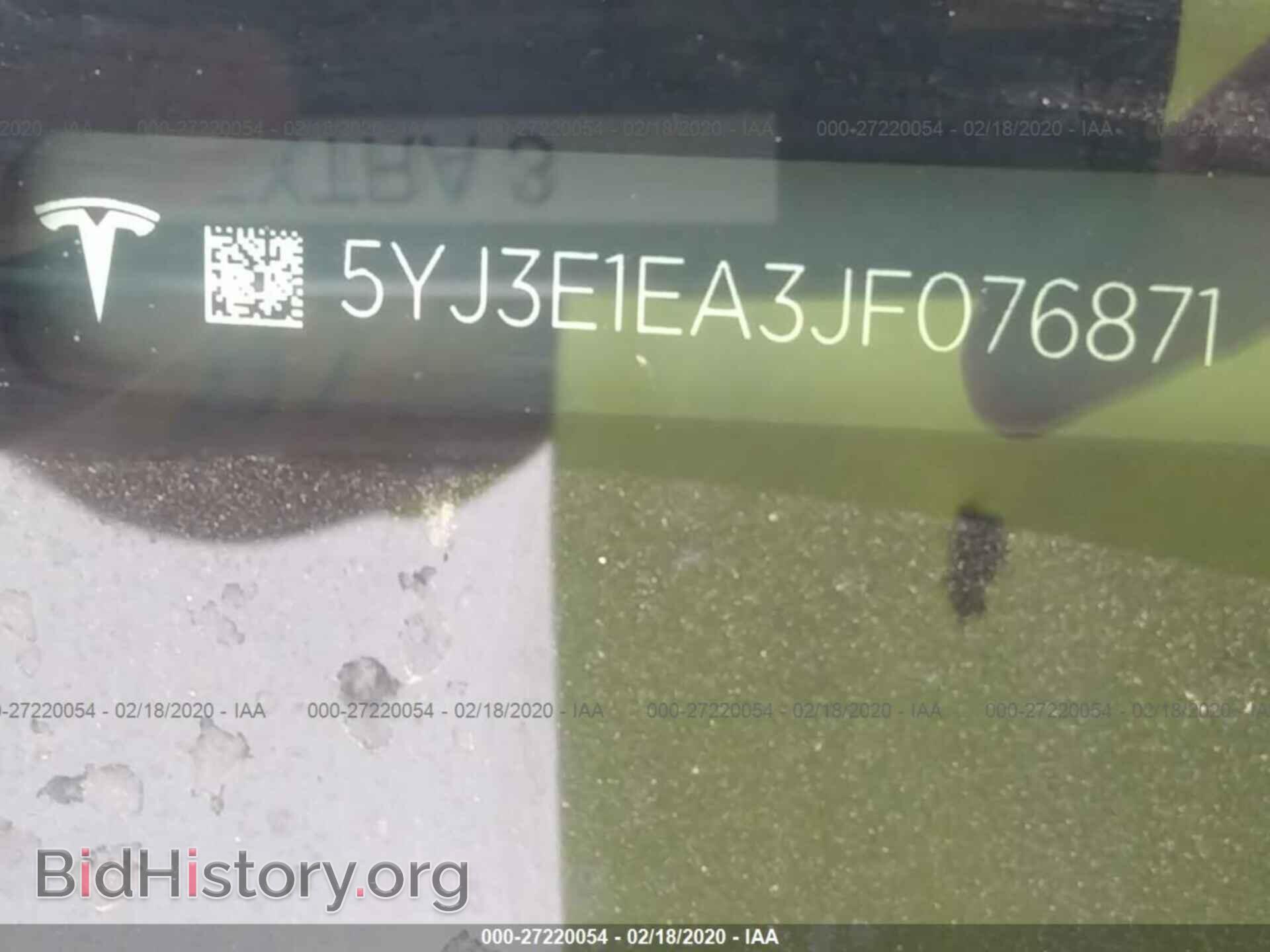 2018 TESLA MODEL 3 - VIN: 5YJ3E1EA3JF076871 - Photo 9