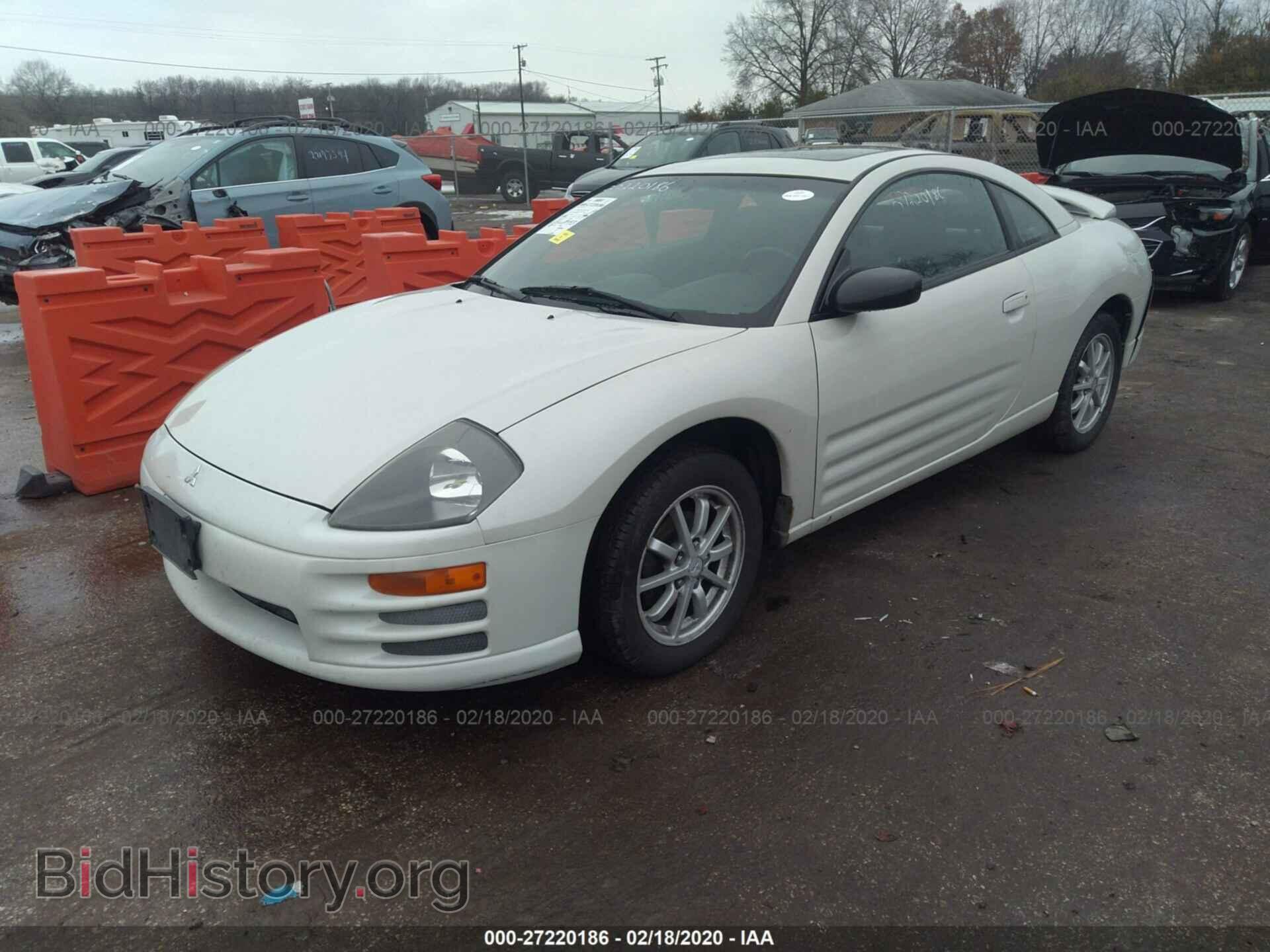 2002 MITSUBISHI ECLIPSE - VIN: 4A3AC44G82E003807 - Photo 2