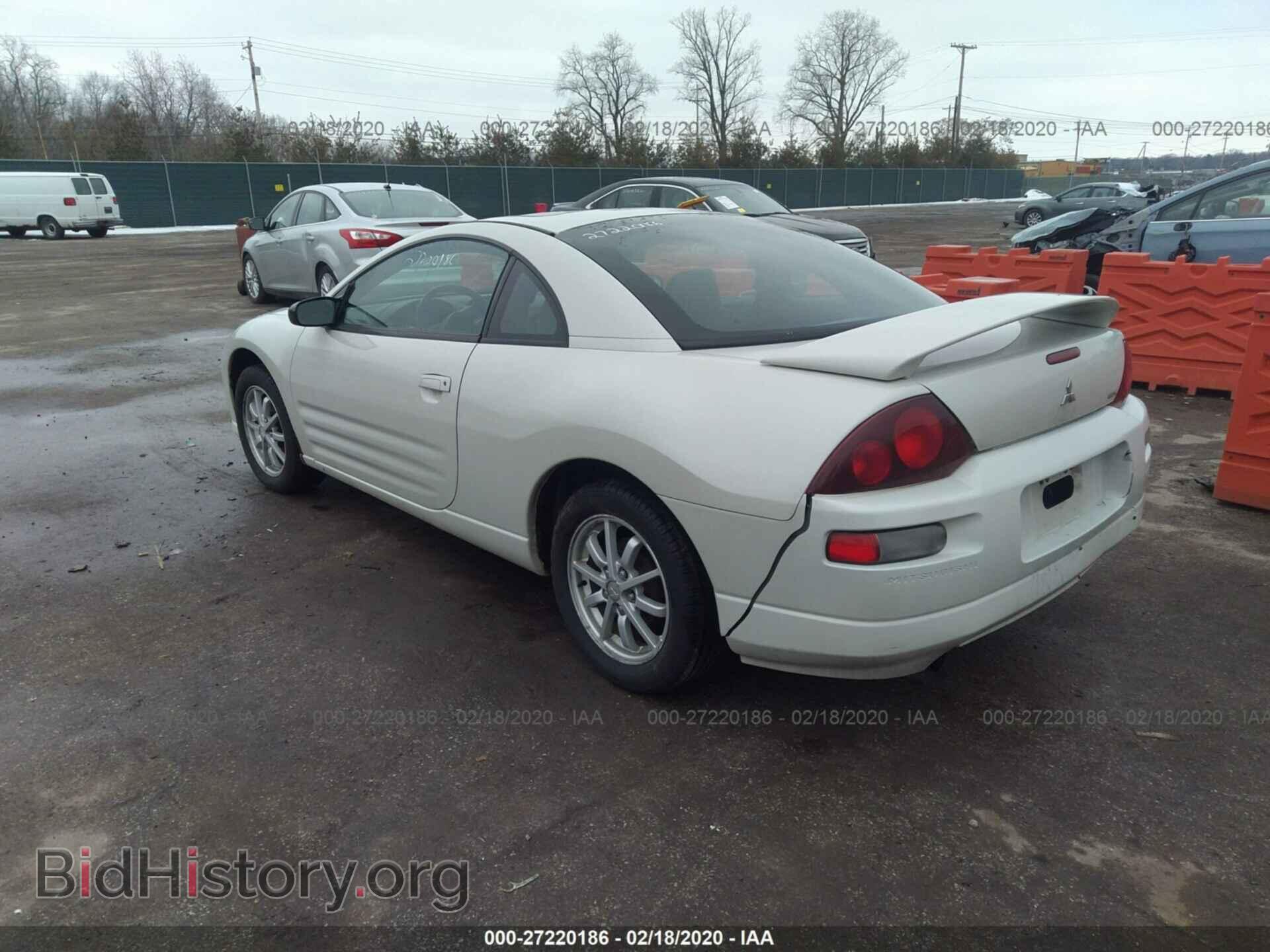 2002 MITSUBISHI ECLIPSE - VIN: 4A3AC44G82E003807 - Photo 3