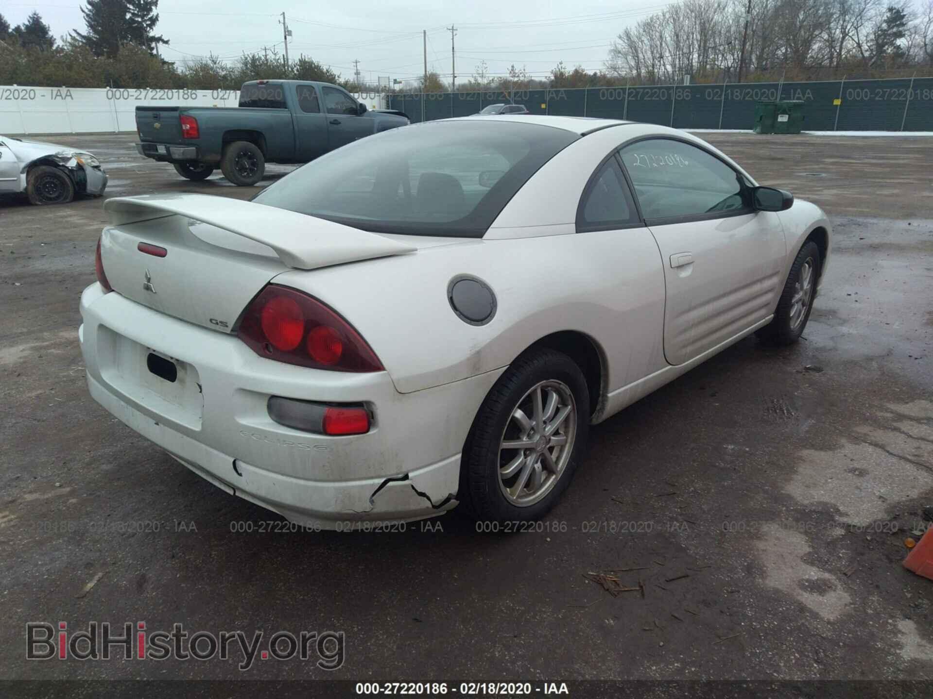 2002 MITSUBISHI ECLIPSE - VIN: 4A3AC44G82E003807 - Photo 4