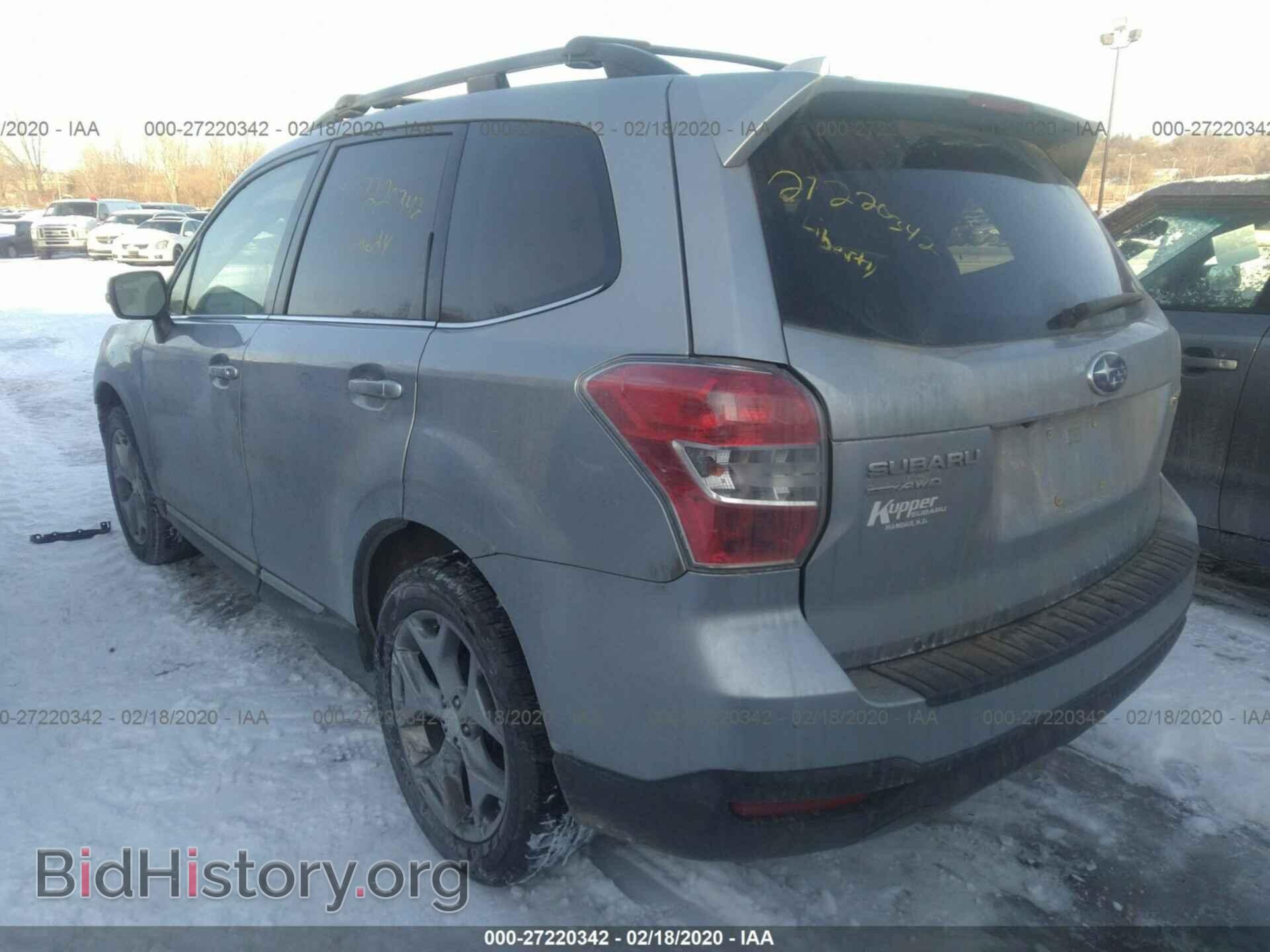 2016 SUBARU FORESTER - VIN: JF2SJAXCXGH454880 - Фото 3