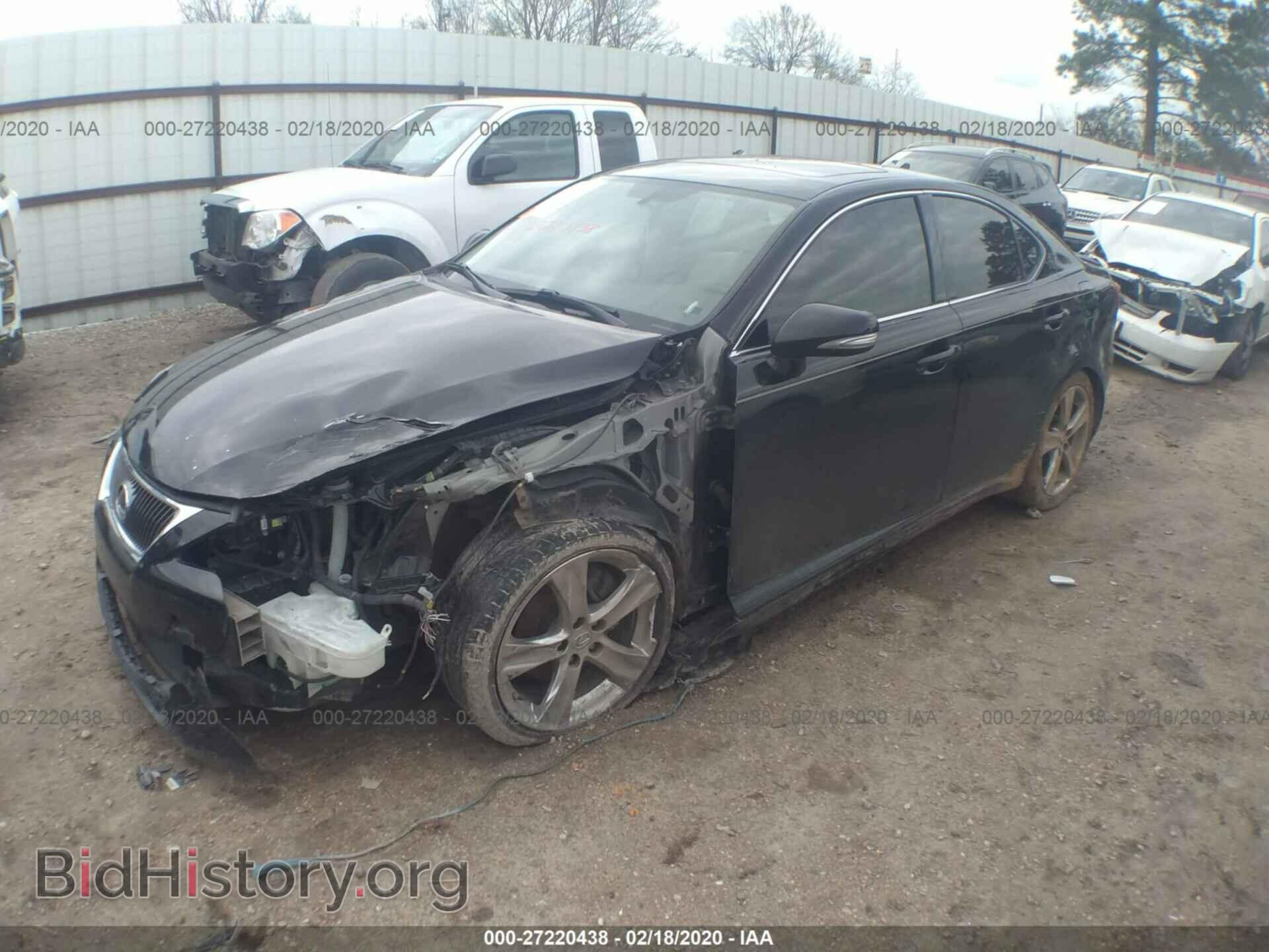 2012 LEXUS IS - VIN: JTHBF5C27C5160920 - Фото 2