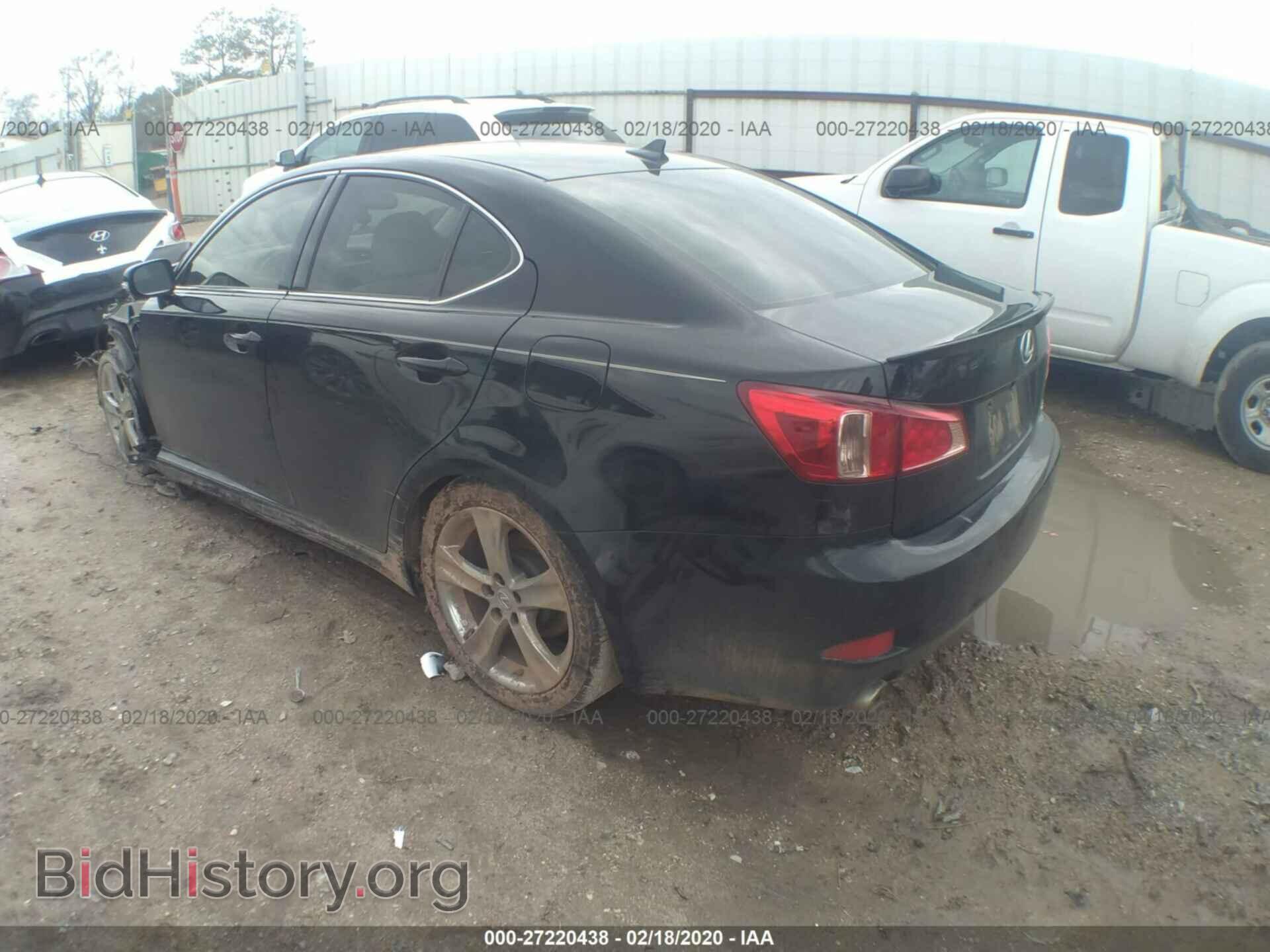 2012 LEXUS IS - VIN: JTHBF5C27C5160920 - Фото 3