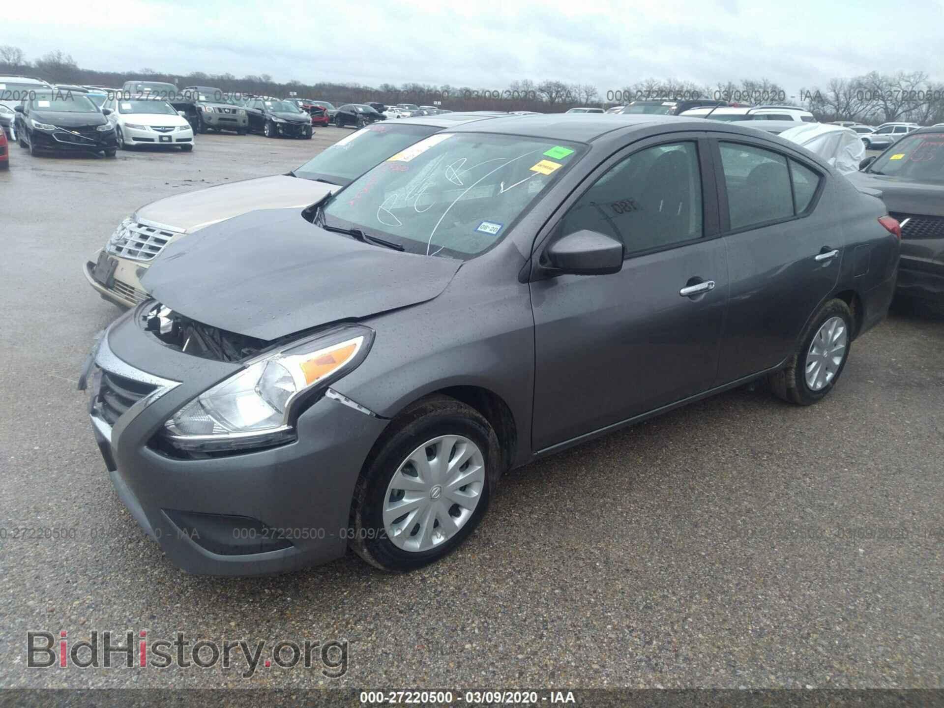 2019 NISSAN VERSA - VIN: 3N1CN7AP3KL841371 - Фото 2