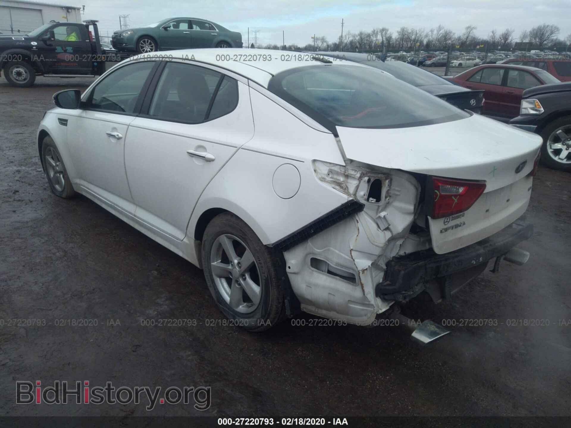 2015 KIA OPTIMA - VIN: KNAGM4A71F5534302 - Фото 3