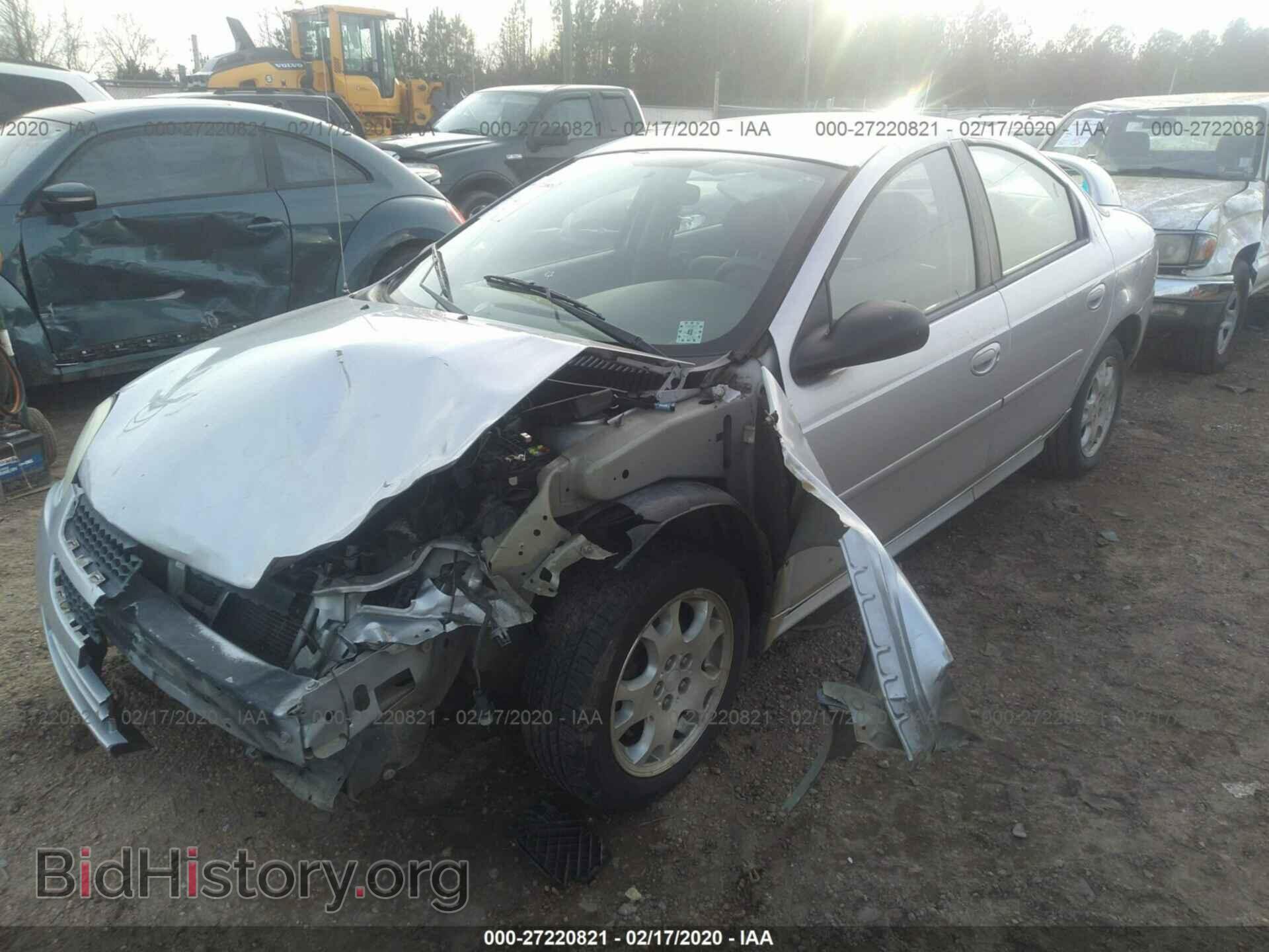 2004 DODGE NEON - VIN: 1B3ES56C14D503258 - Фото 2
