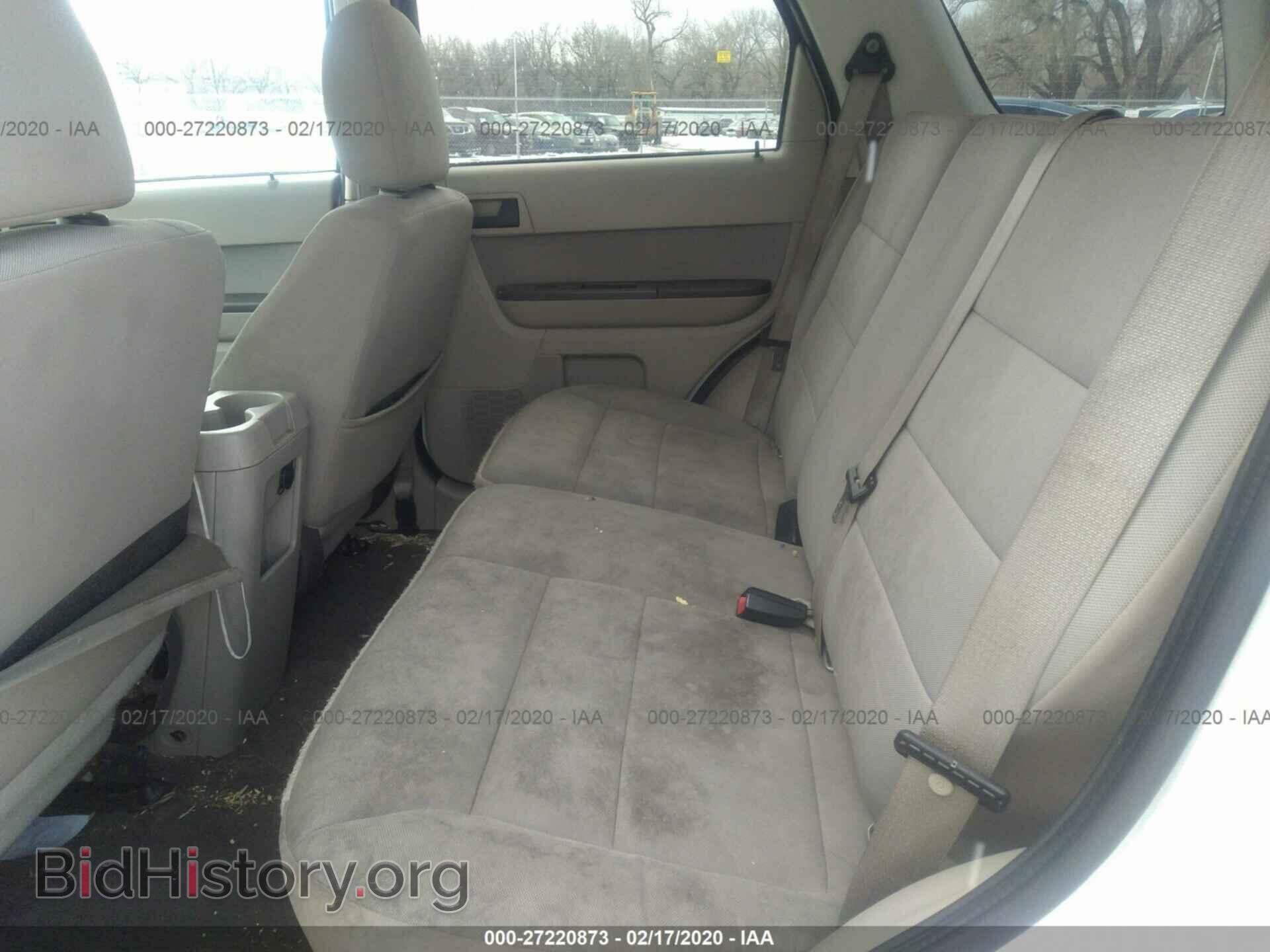 2011 FORD ESCAPE - VIN: 1FMCU9D73BKB66982 - Фото 8