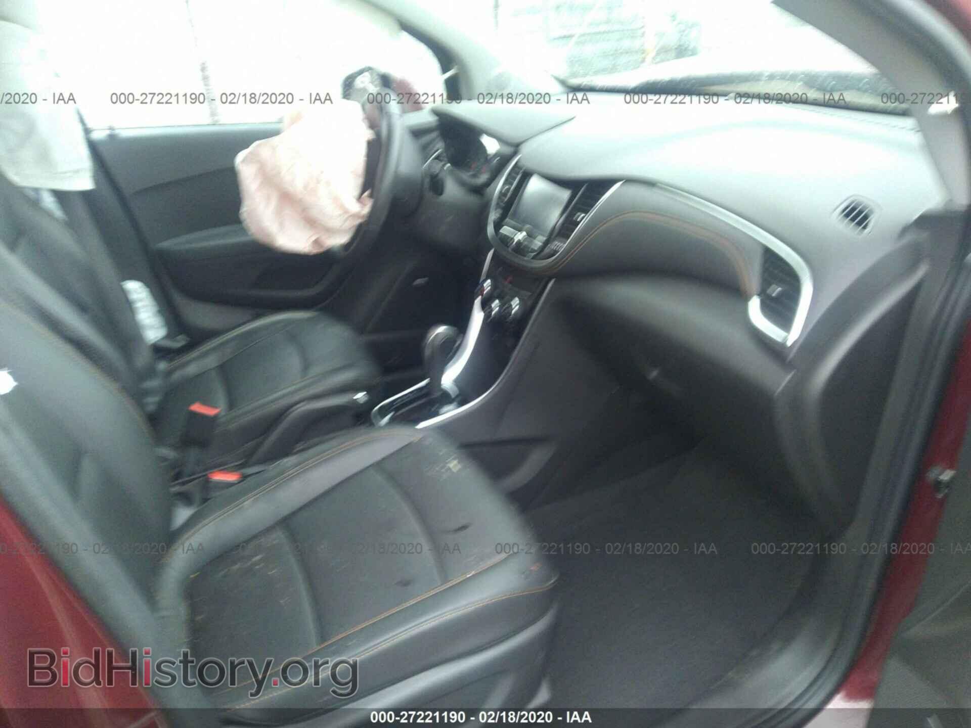 2017 CHEVROLET TRAX - VIN: 3GNCJRSB5HL194978 - Фото 5