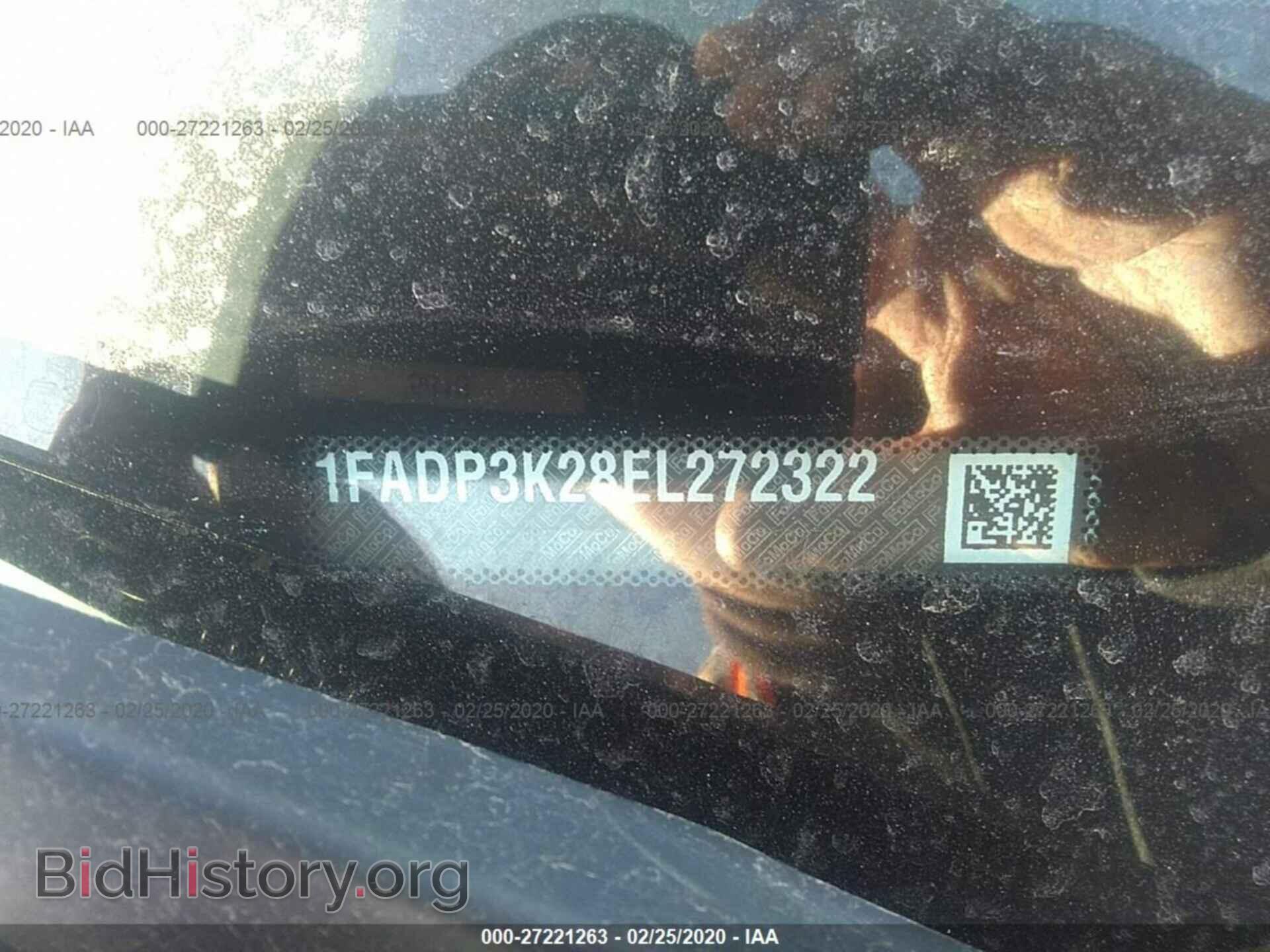 2014 FORD FOCUS - VIN: 1FADP3K28EL272322 - Фото 9