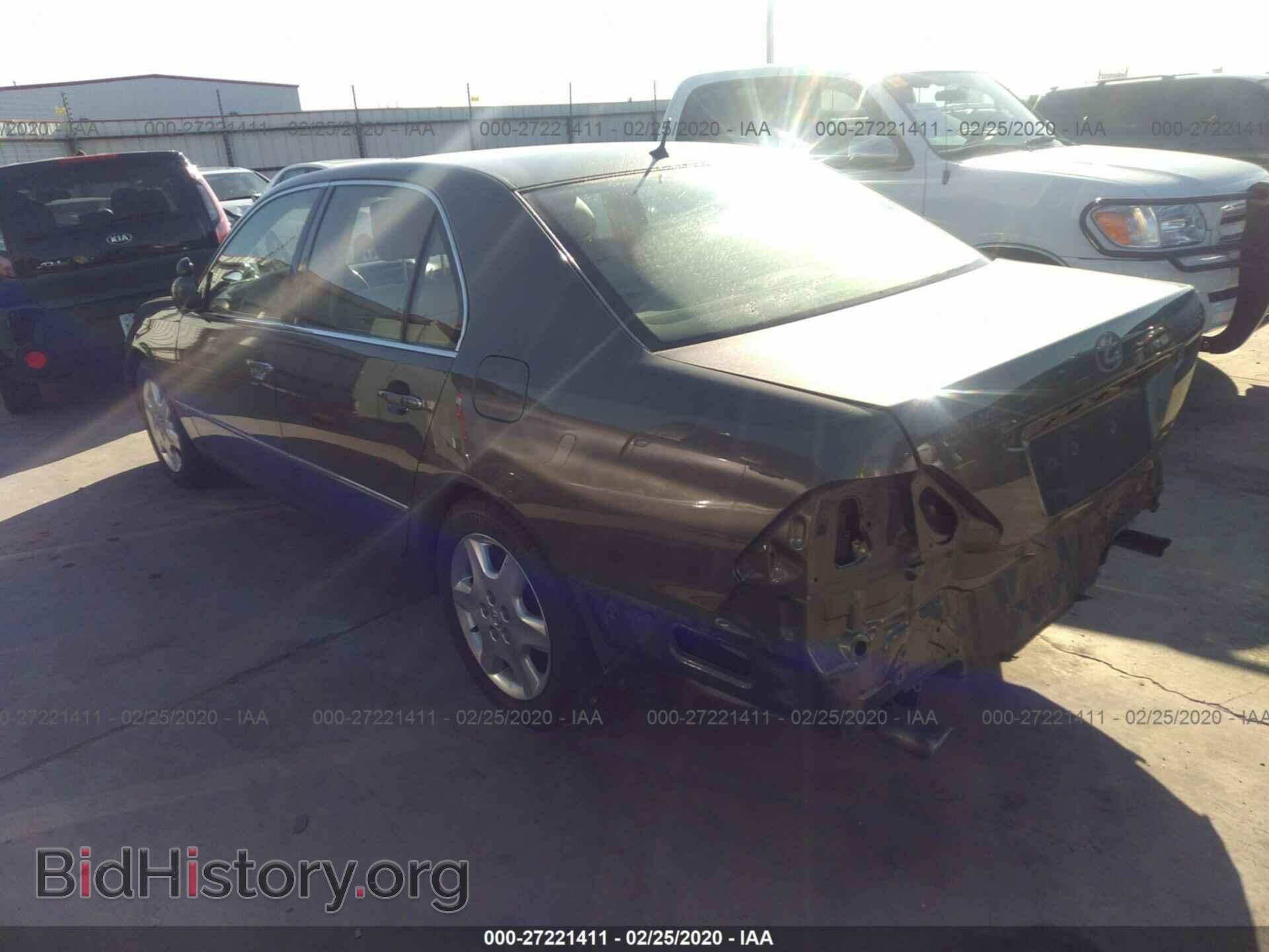 2004 LEXUS LS - VIN: JTHBN36F040169642 - Photo 3
