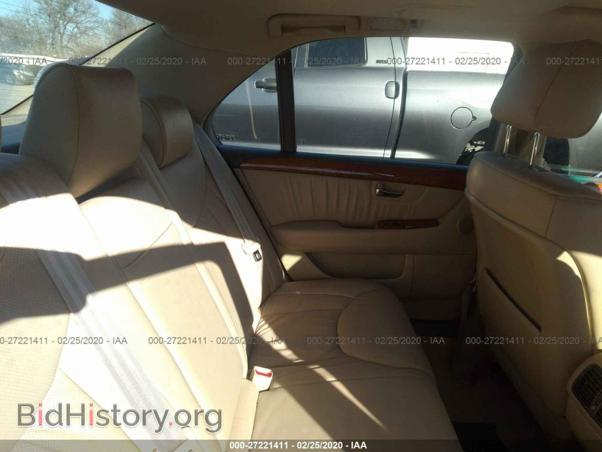 2004 LEXUS LS - VIN: JTHBN36F040169642 - Photo 8