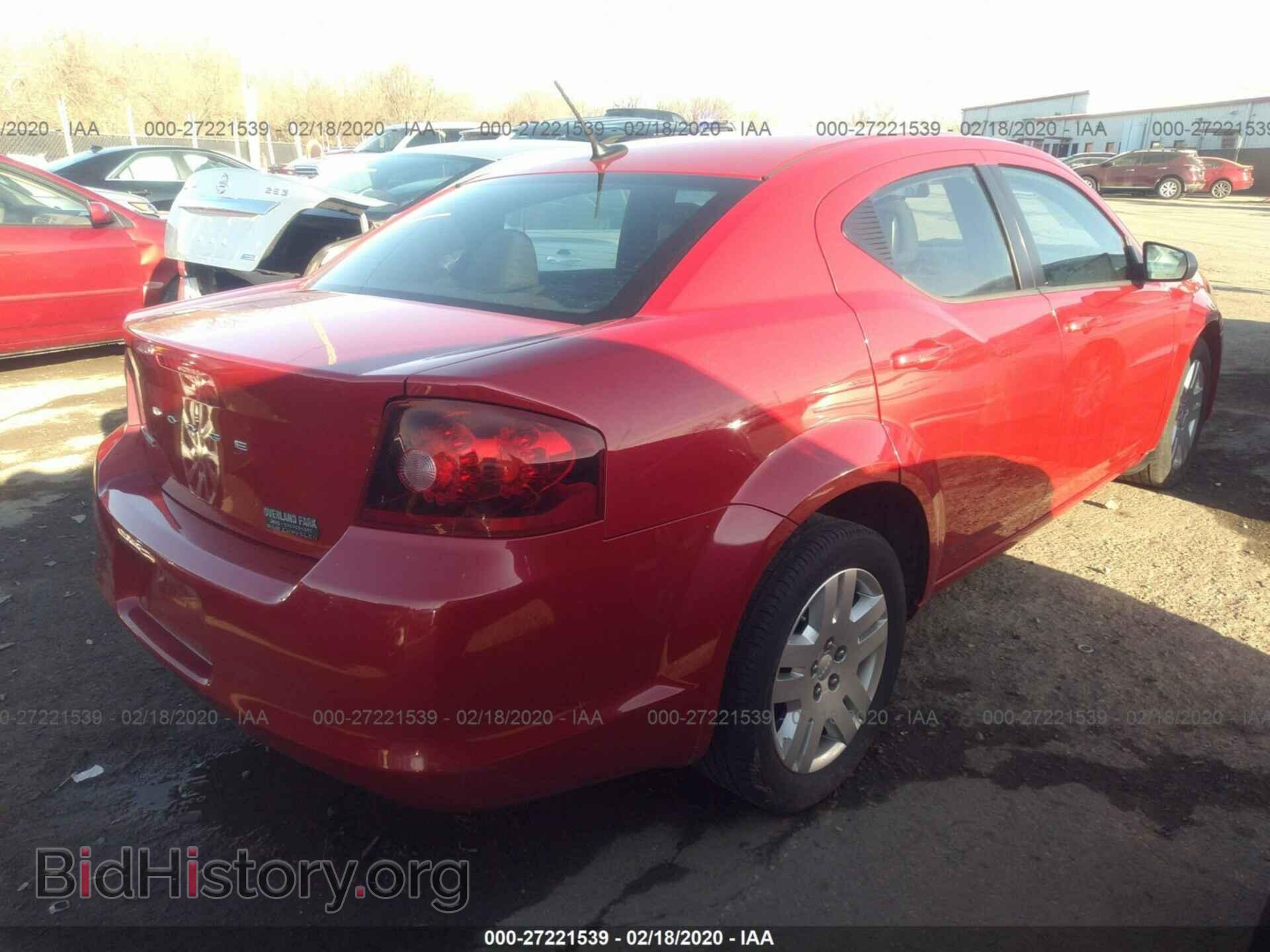 2013 DODGE AVENGER - VIN: 1C3CDZAB6DN637347 - Photo 4