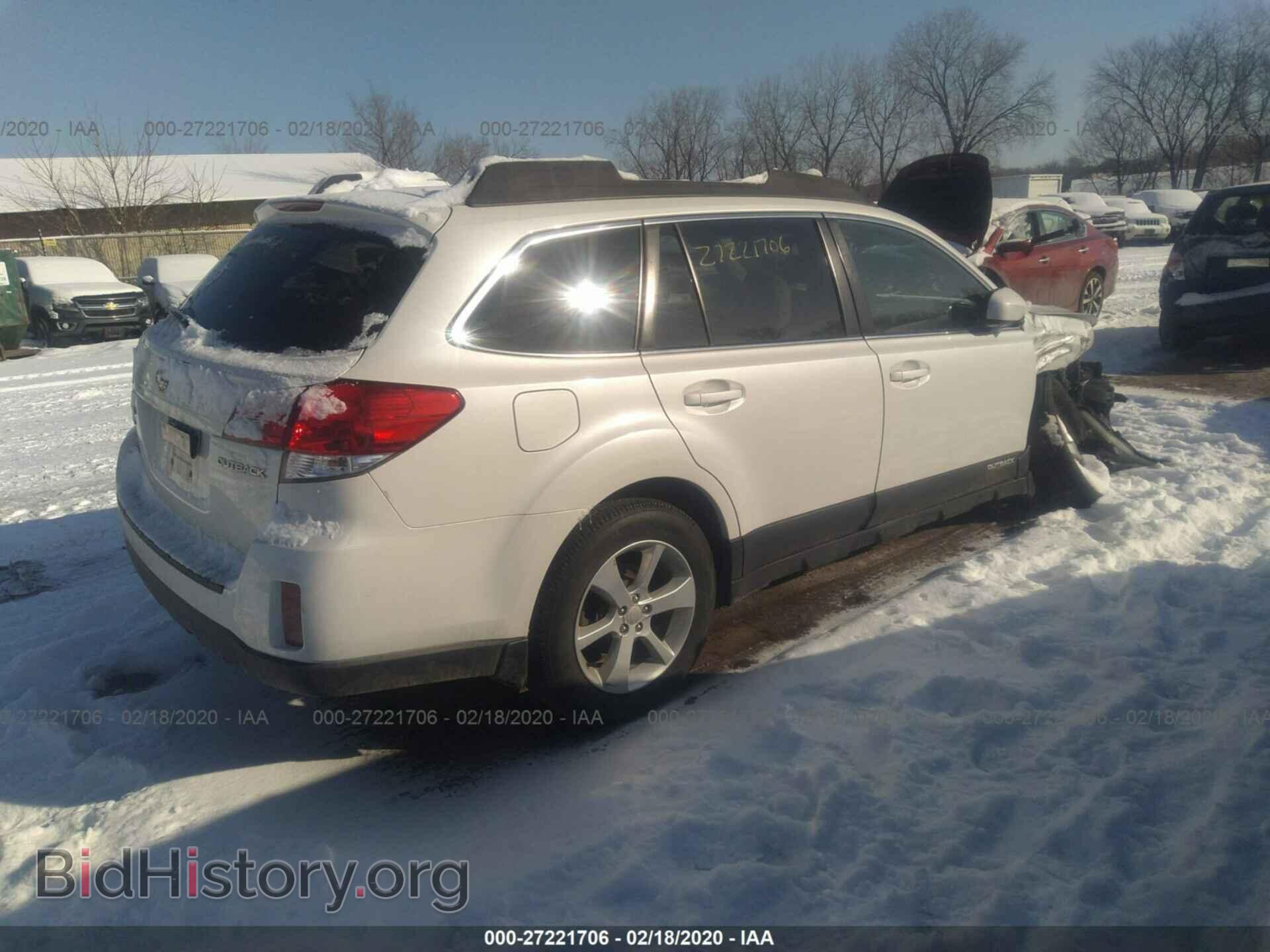 2013 SUBARU OUTBACK - VIN: 4S4BRCCCXD3242848 - Фото 4