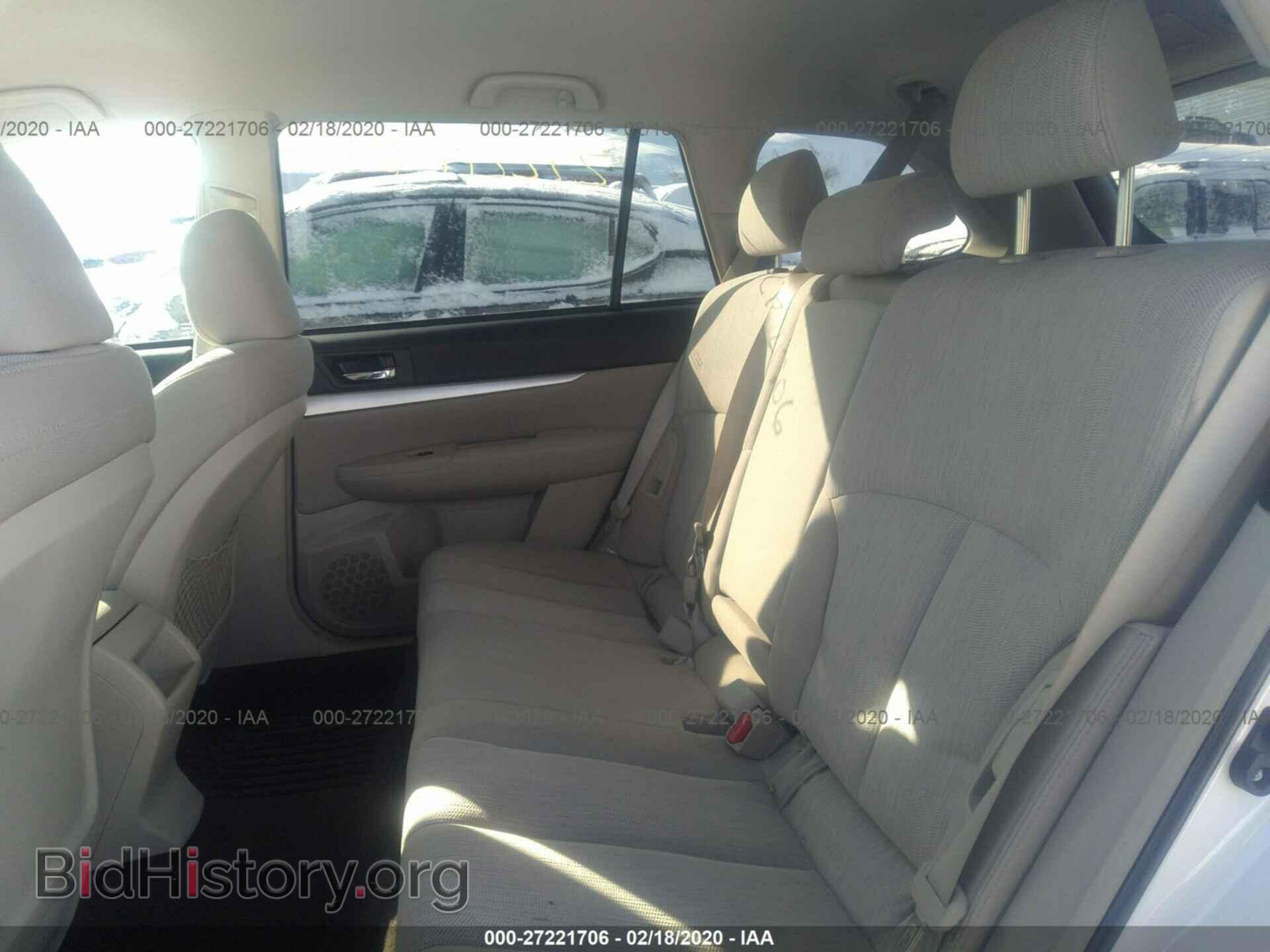 2013 SUBARU OUTBACK - VIN: 4S4BRCCCXD3242848 - Фото 8