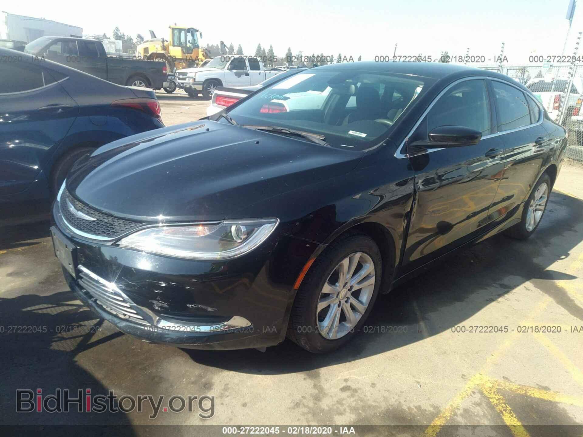 2016 CHRYSLER 200 - VIN: 1C3CCCAB9GN163740 - Фото 2