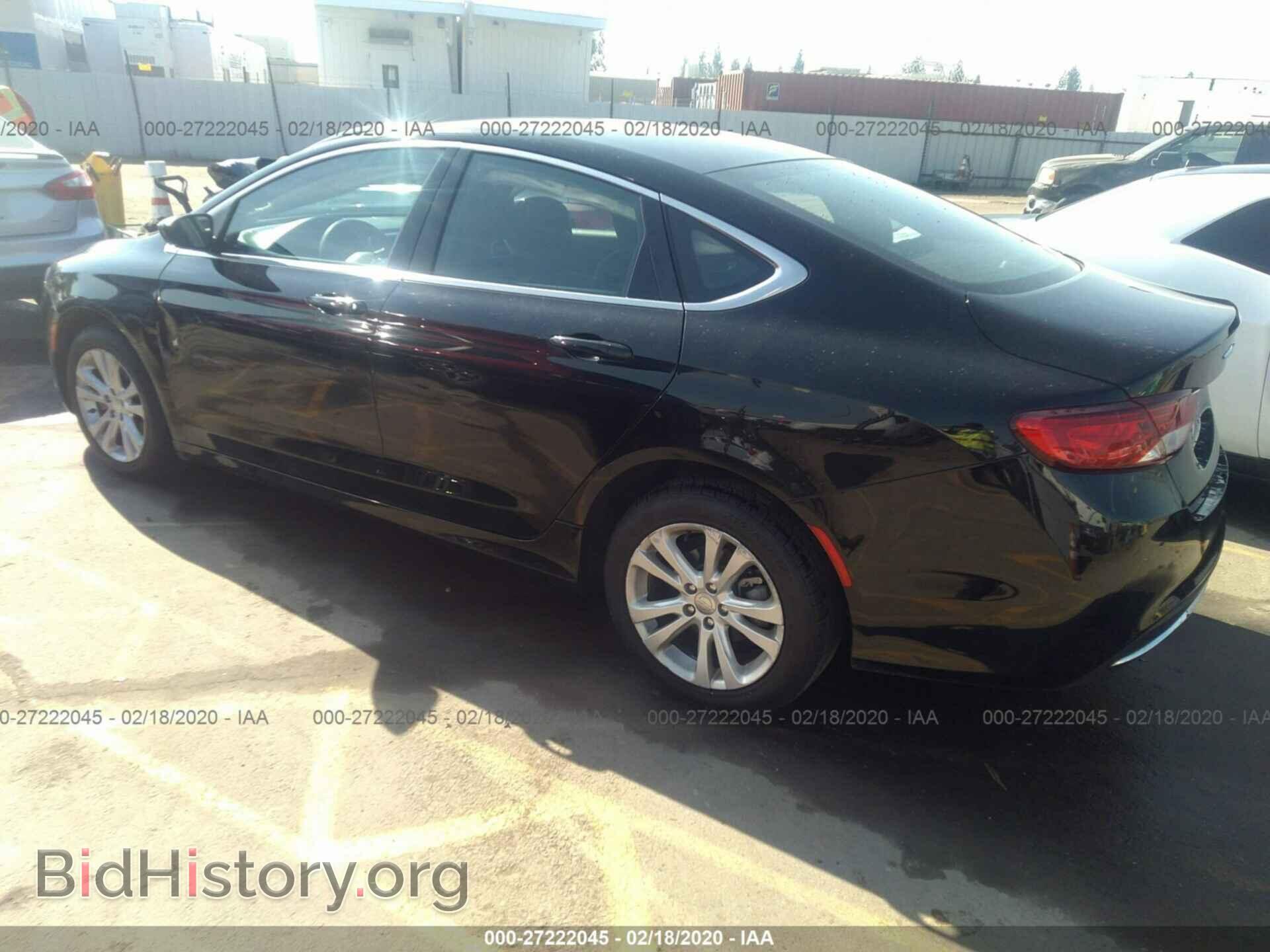 2016 CHRYSLER 200 - VIN: 1C3CCCAB9GN163740 - Фото 3