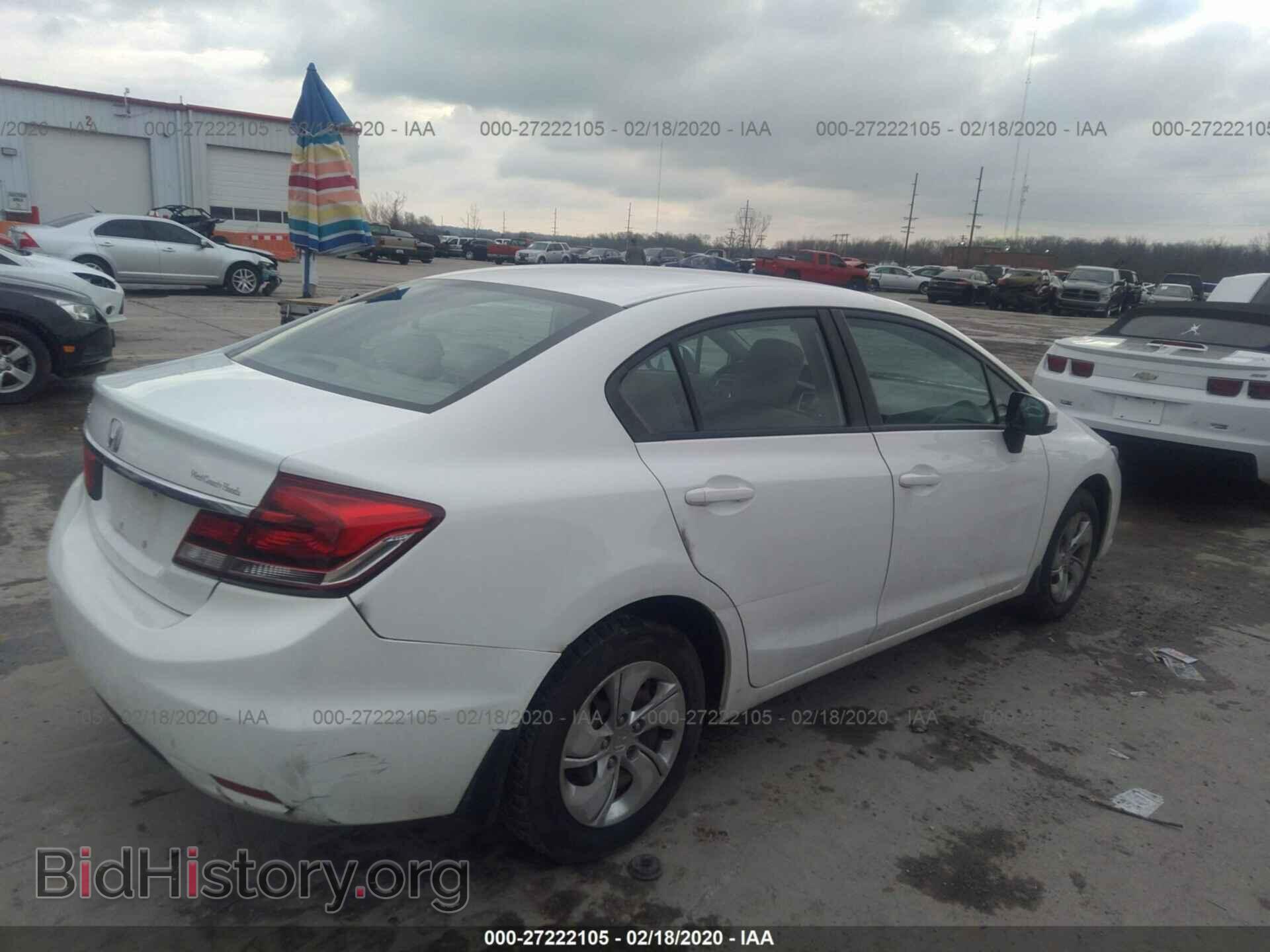 2014 HONDA CIVIC - VIN: 19XFB2F59EE044192 - Photo 4