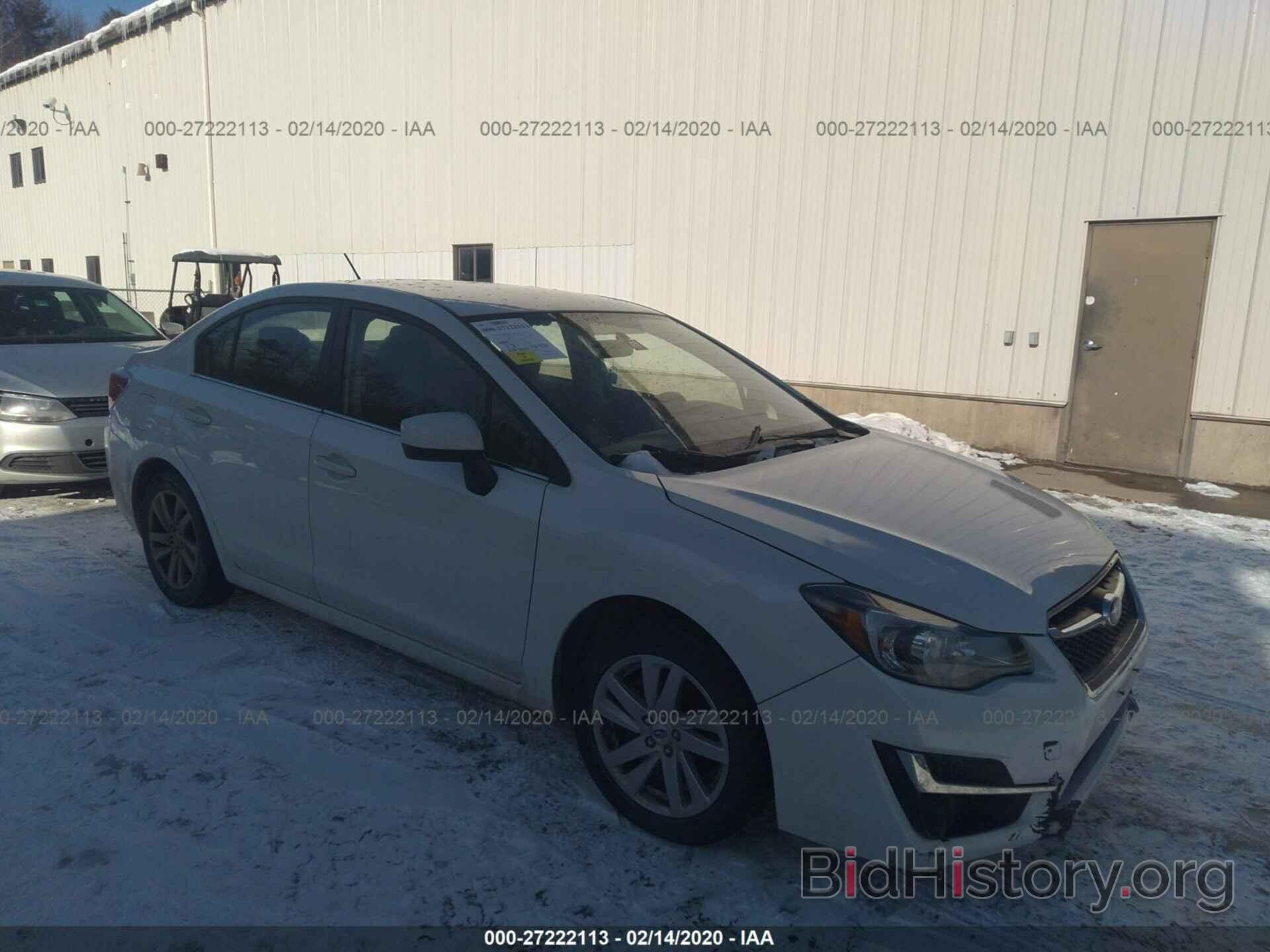 Фотография JF1GJAB65GH013377 - SUBARU IMPREZA 2016