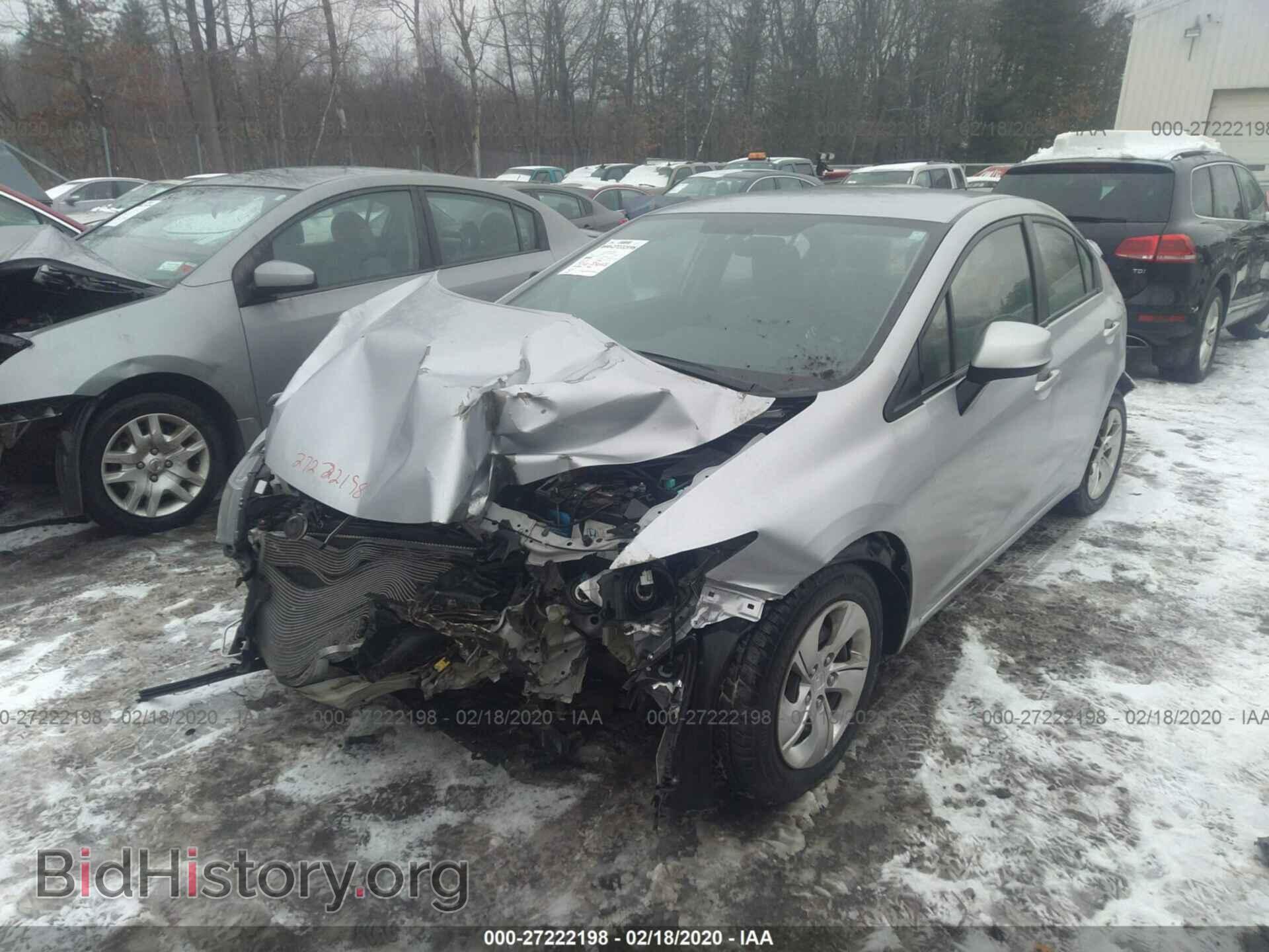 2013 HONDA CIVIC - VIN: 2HGFB2F58DH537639 - Фото 2