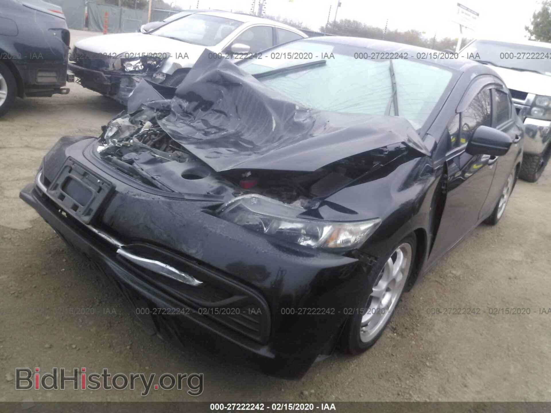 2014 HONDA CIVIC - VIN: 19XFB2E58EE078724 - Фото 2