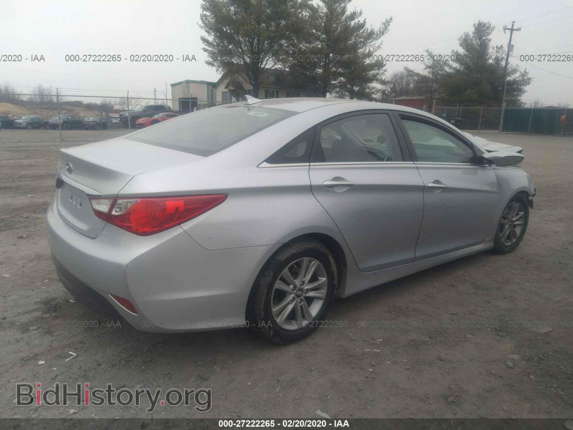 2014 HYUNDAI SONATA - VIN: 5NPEB4AC1EH850097 - Фото 4