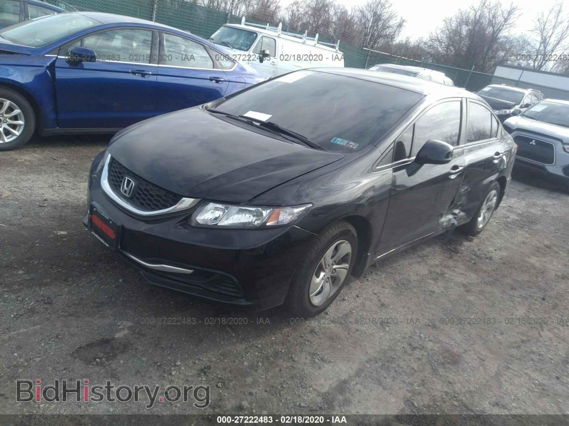 2013 HONDA CIVIC - VIN: 2HGFB2F55DH574549 - Photo 2