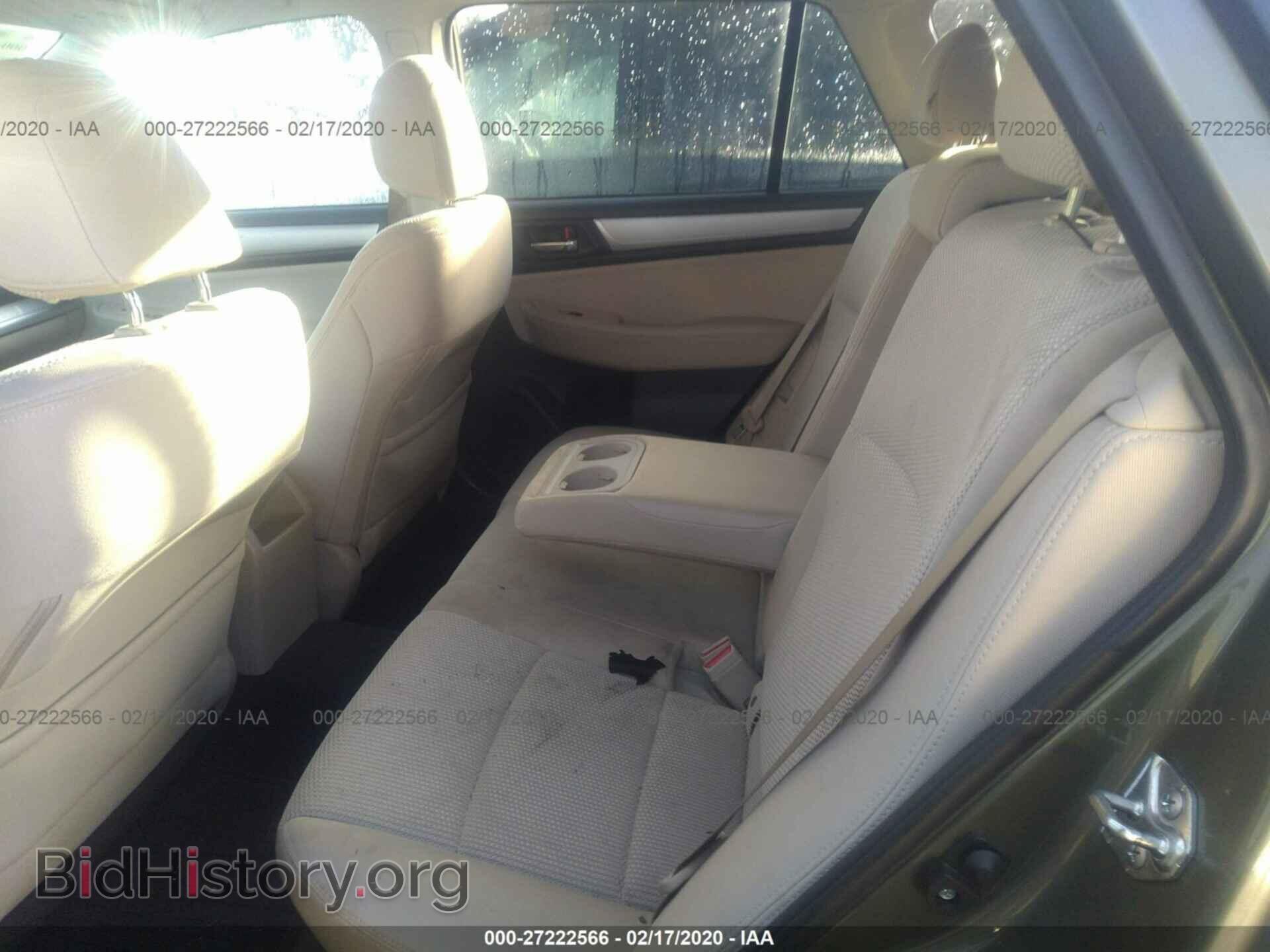 2015 SUBARU OUTBACK - VIN: 4S4BSAFC4F3279238 - Фото 8