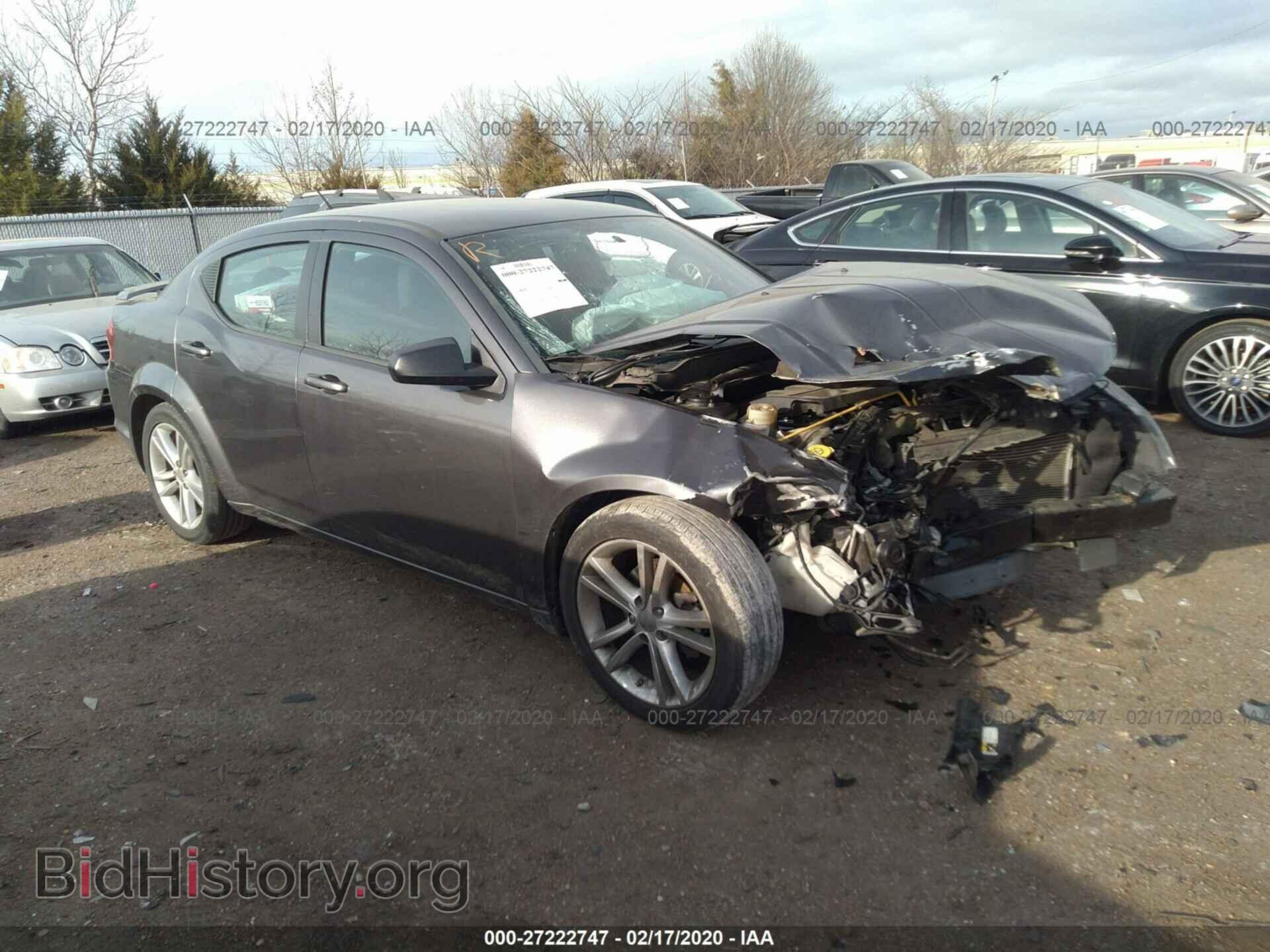 Фотография 1C3CDZAB5EN223980 - DODGE AVENGER 2014