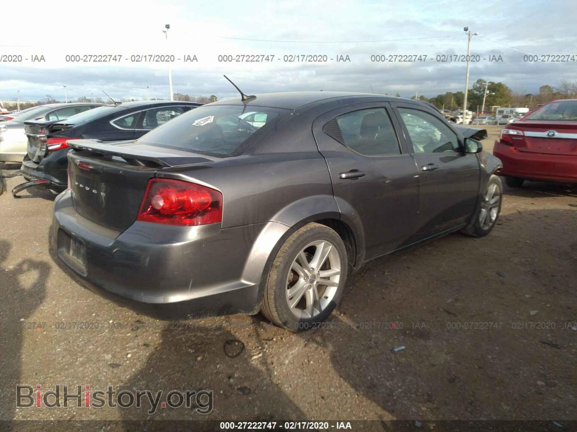 2014 DODGE AVENGER - VIN: 1C3CDZAB5EN223980 - Фото 4