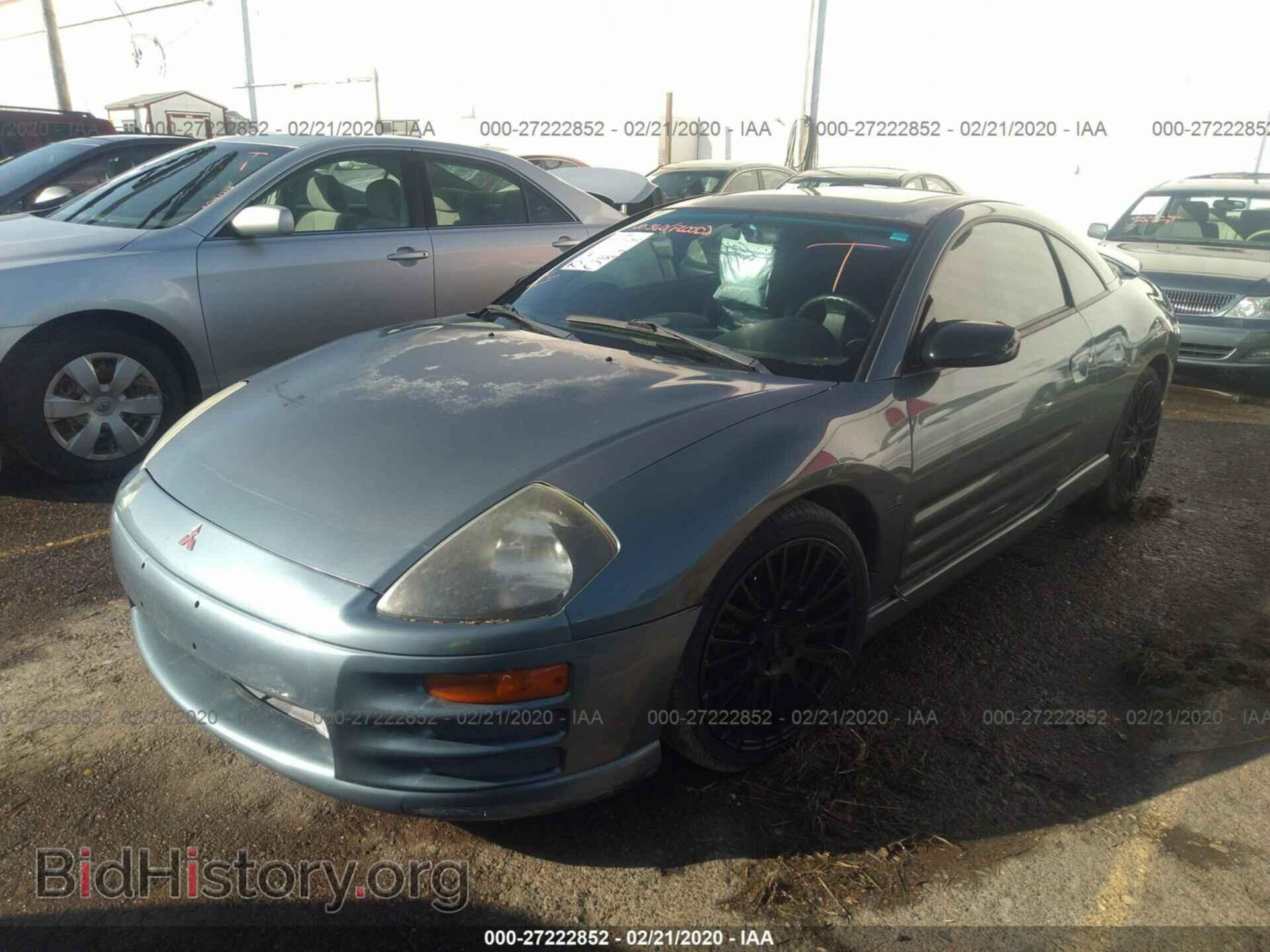 2001 MITSUBISHI ECLIPSE - VIN: 4A3AC84H51E144008 - Фото 2