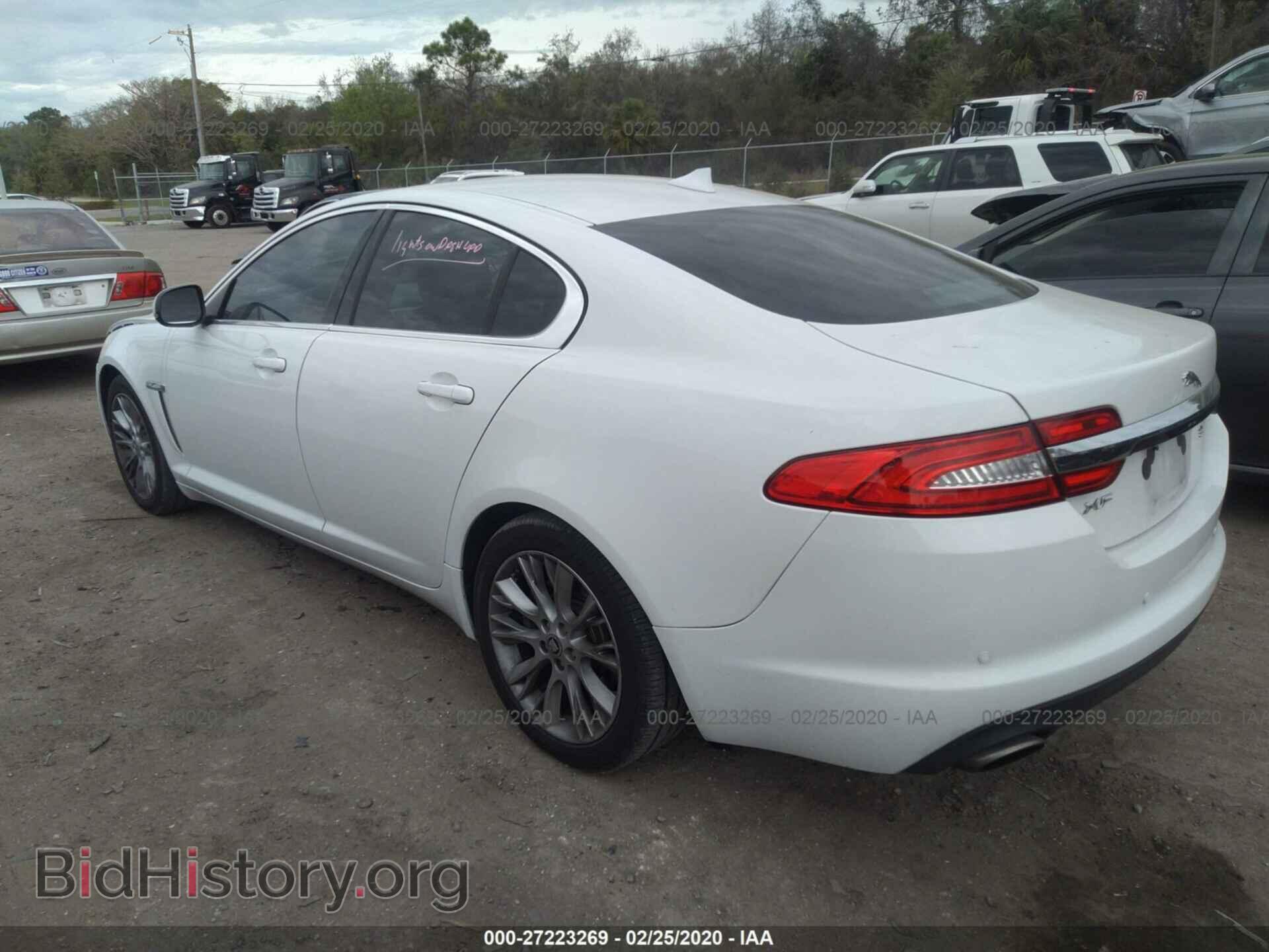 2013 JAGUAR XF - VIN: SAJWA0E76D8S96938 - Фото 3