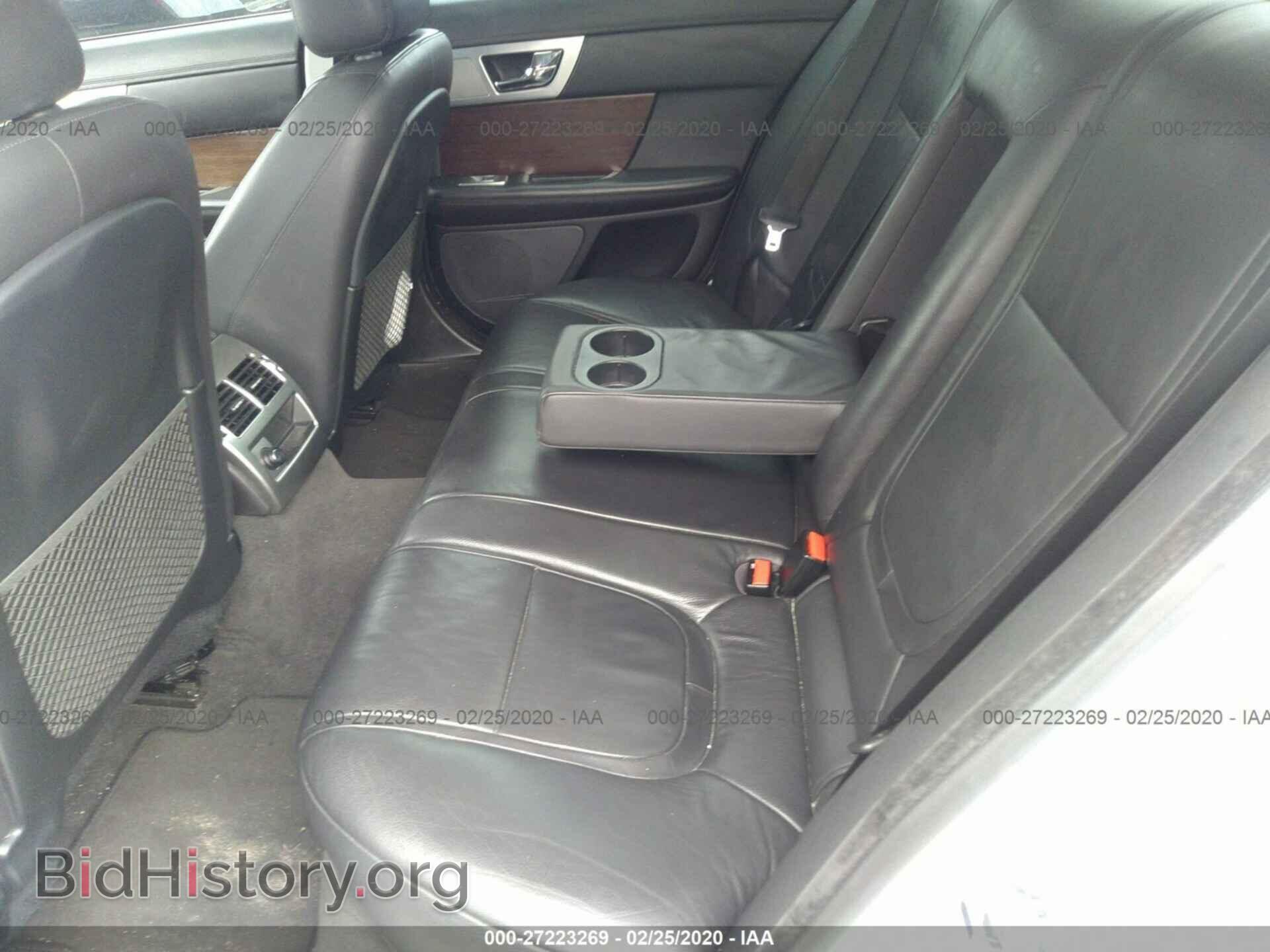 2013 JAGUAR XF - VIN: SAJWA0E76D8S96938 - Фото 8