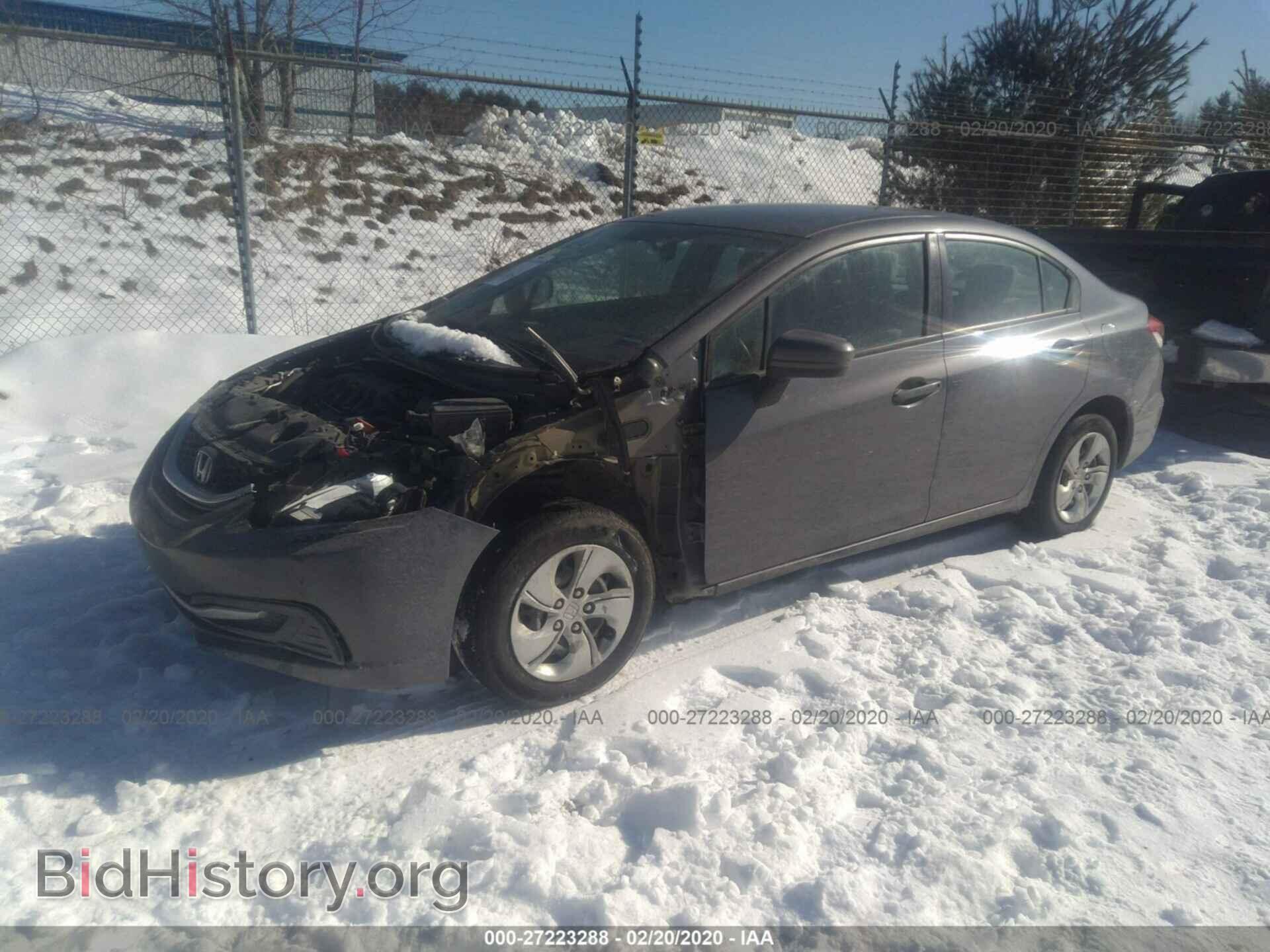 2014 HONDA CIVIC - VIN: 2HGFB2F56EH501837 - Фото 2